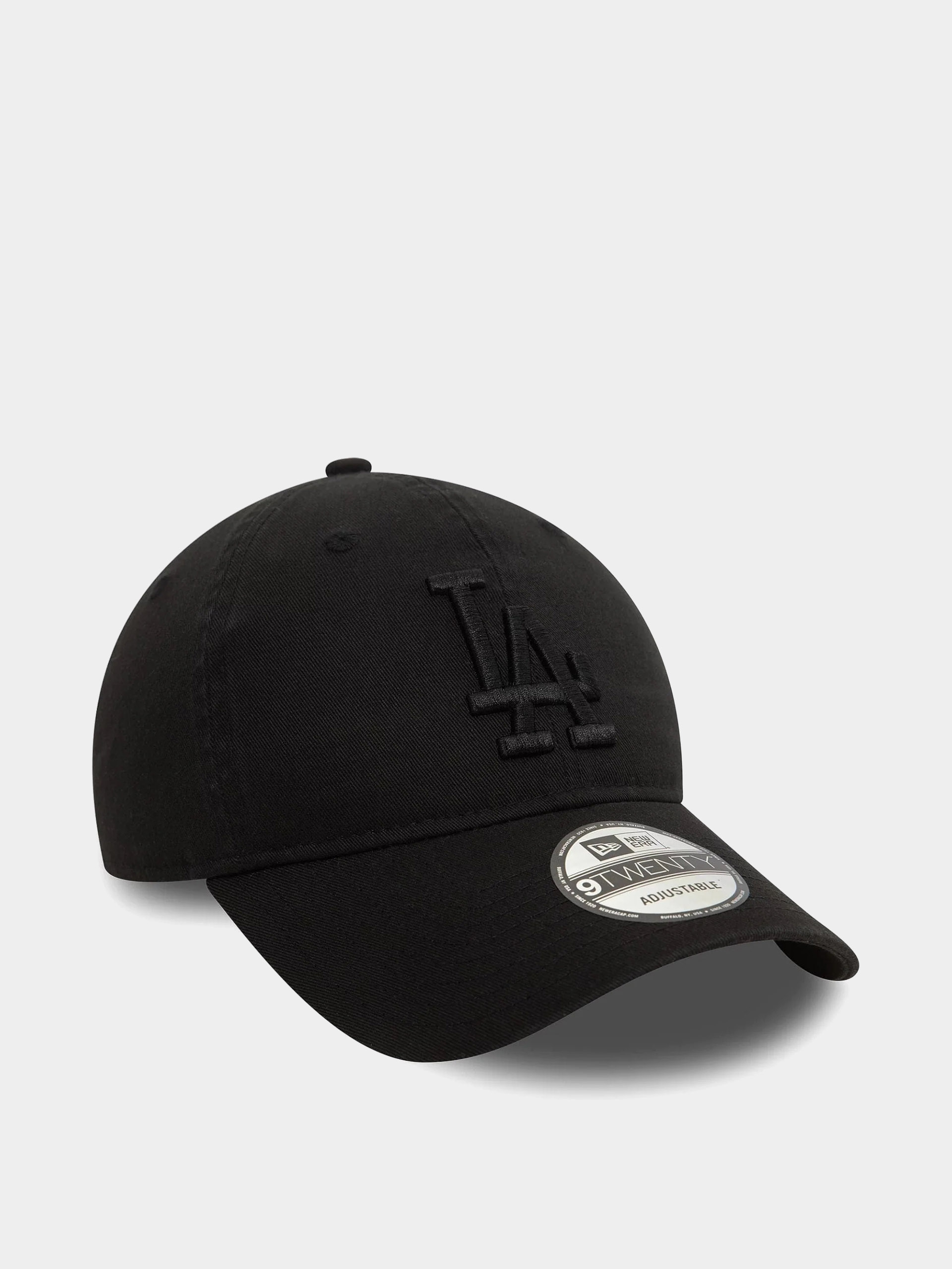 Czapka z daszkiem New Era Washed 9Twenty La Dodgers (black/black)