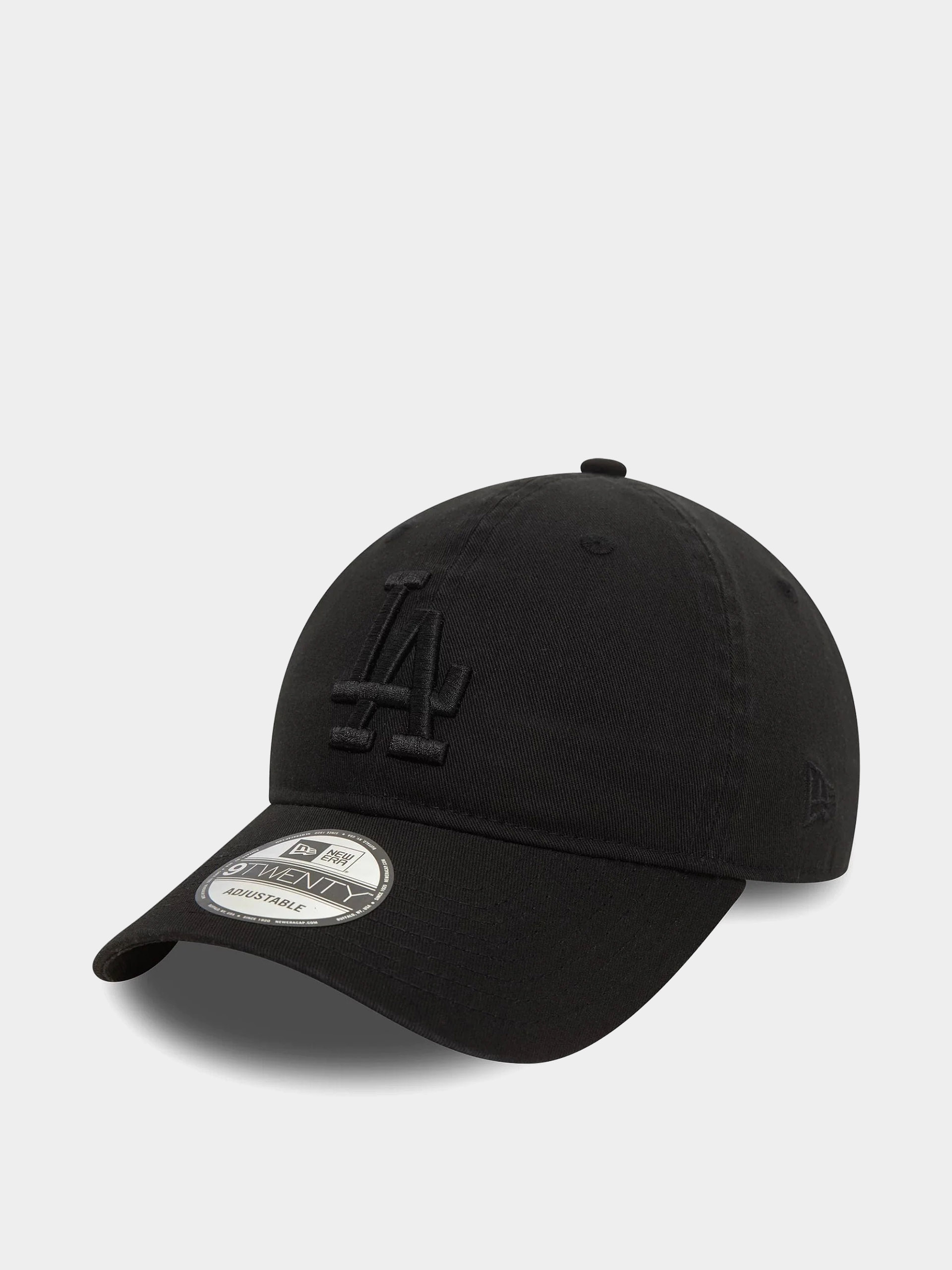 Czapka z daszkiem New Era Washed 9Twenty La Dodgers (black/black)