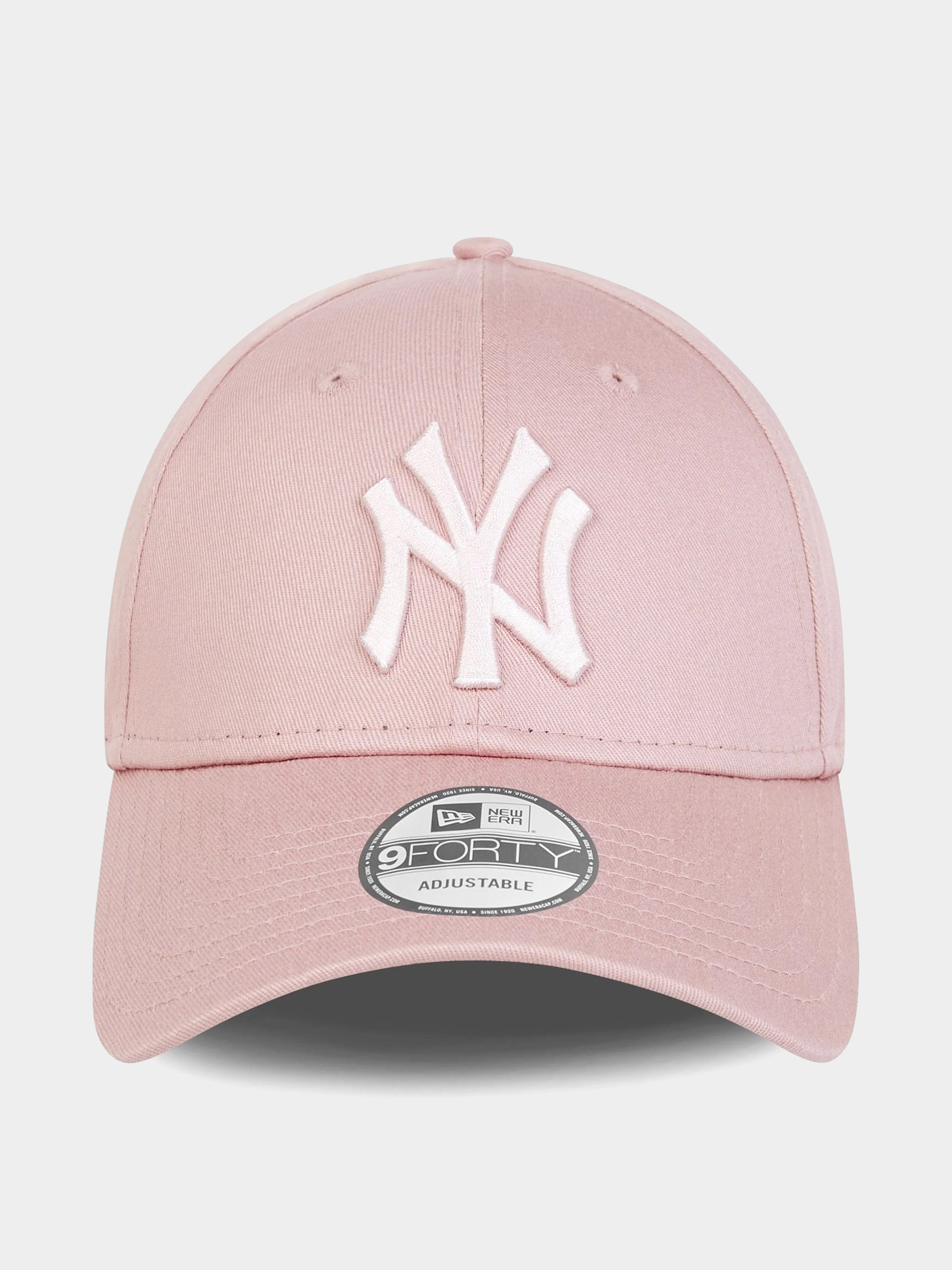 Czapka z daszkiem New Era League Essential 9Forty New York Yankees (dirty rose)