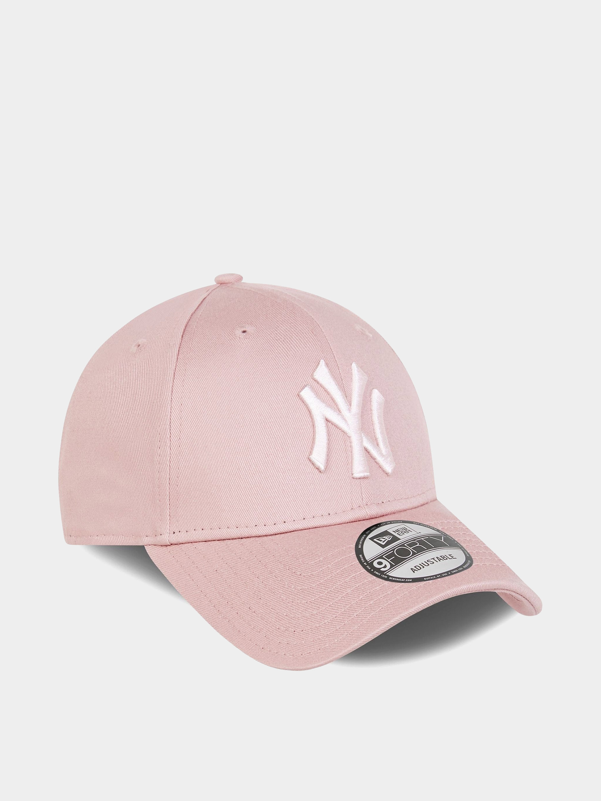 Czapka z daszkiem New Era League Essential 9Forty New York Yankees (dirty rose)
