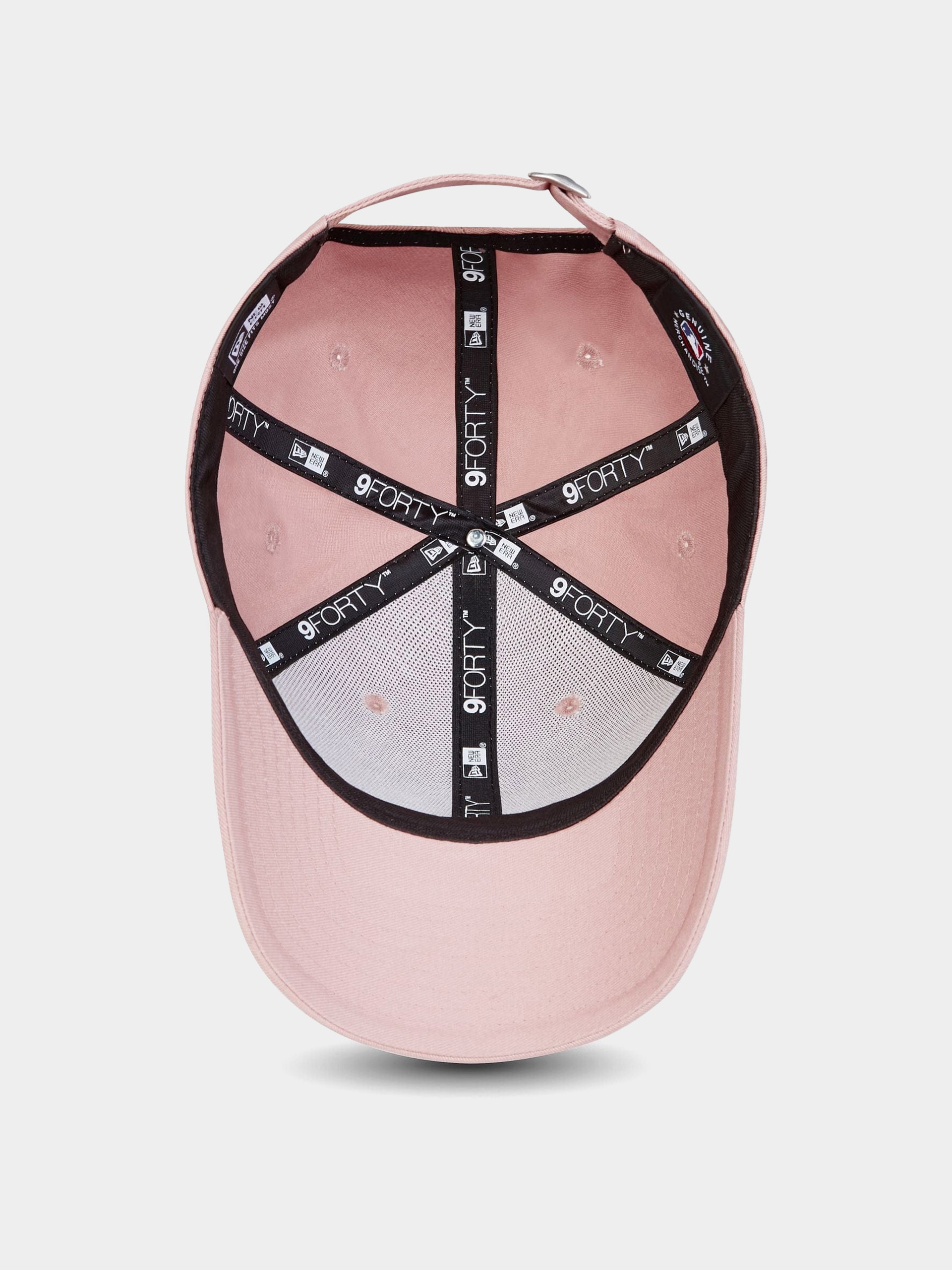 Czapka z daszkiem New Era League Essential 9Forty New York Yankees (dirty rose)