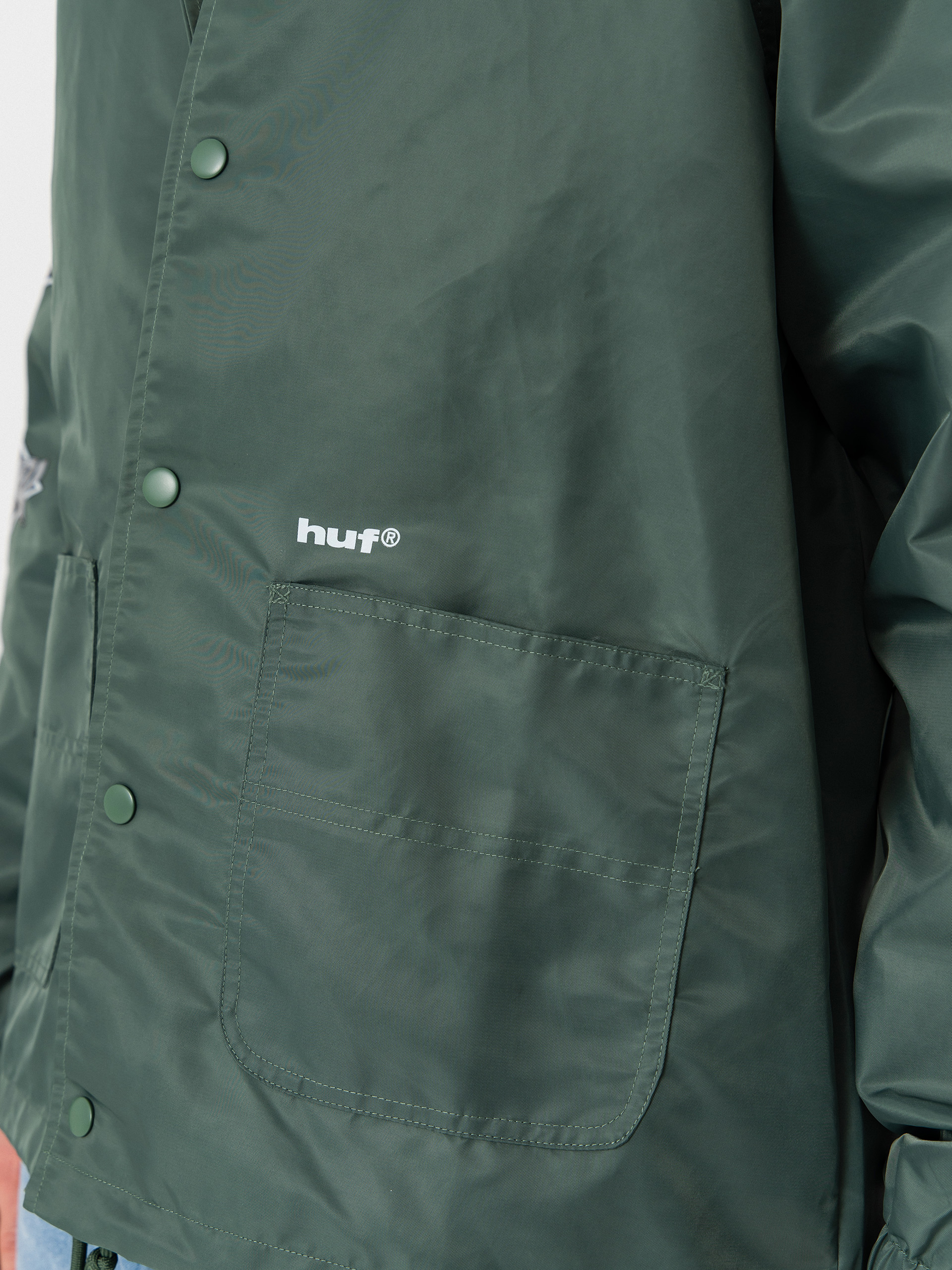 Kurtka HUF X Thrasher Logo (forest green)