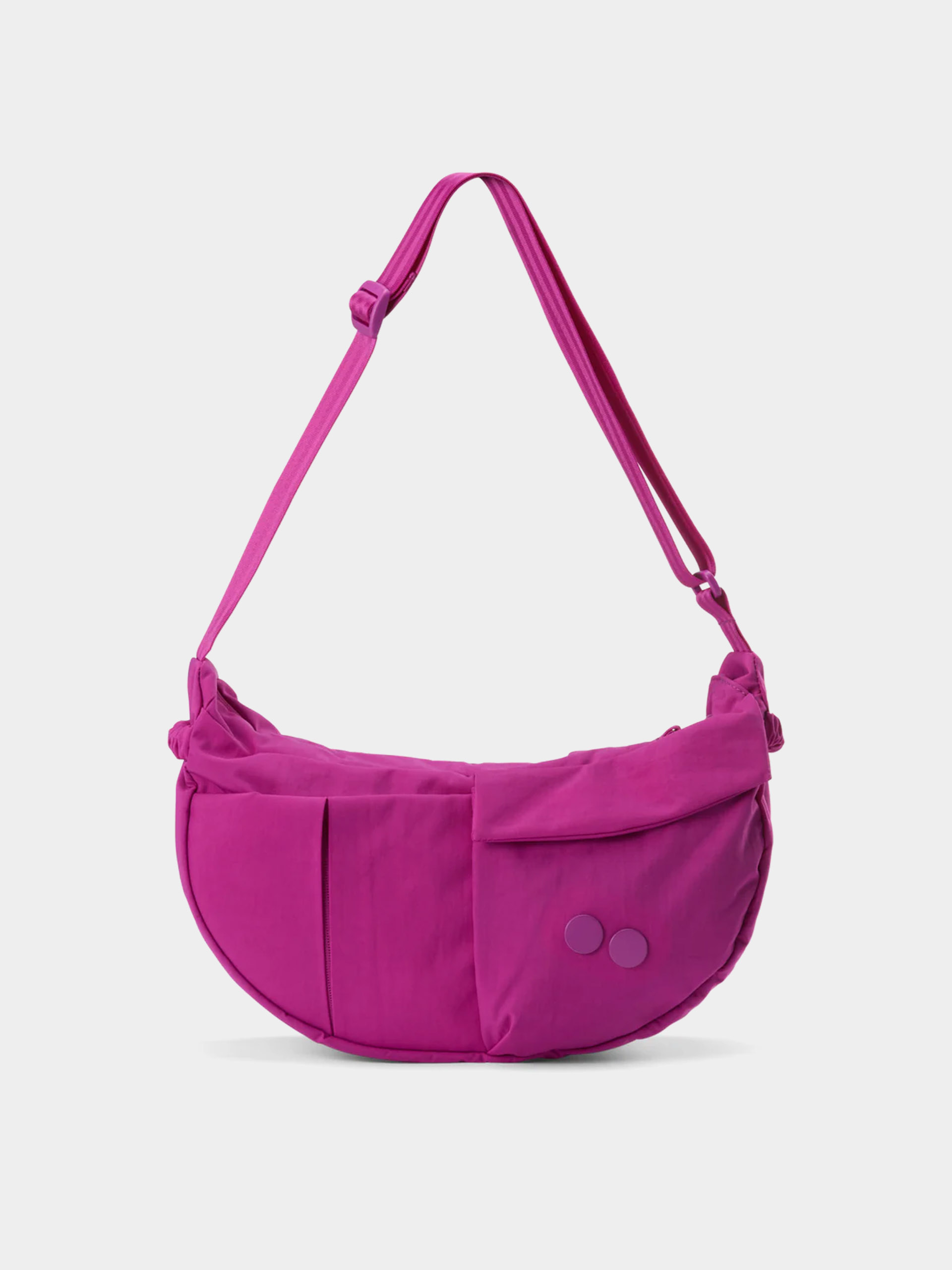 Torebka PinqPonq Krumm Medium (crinkle fuchsia)