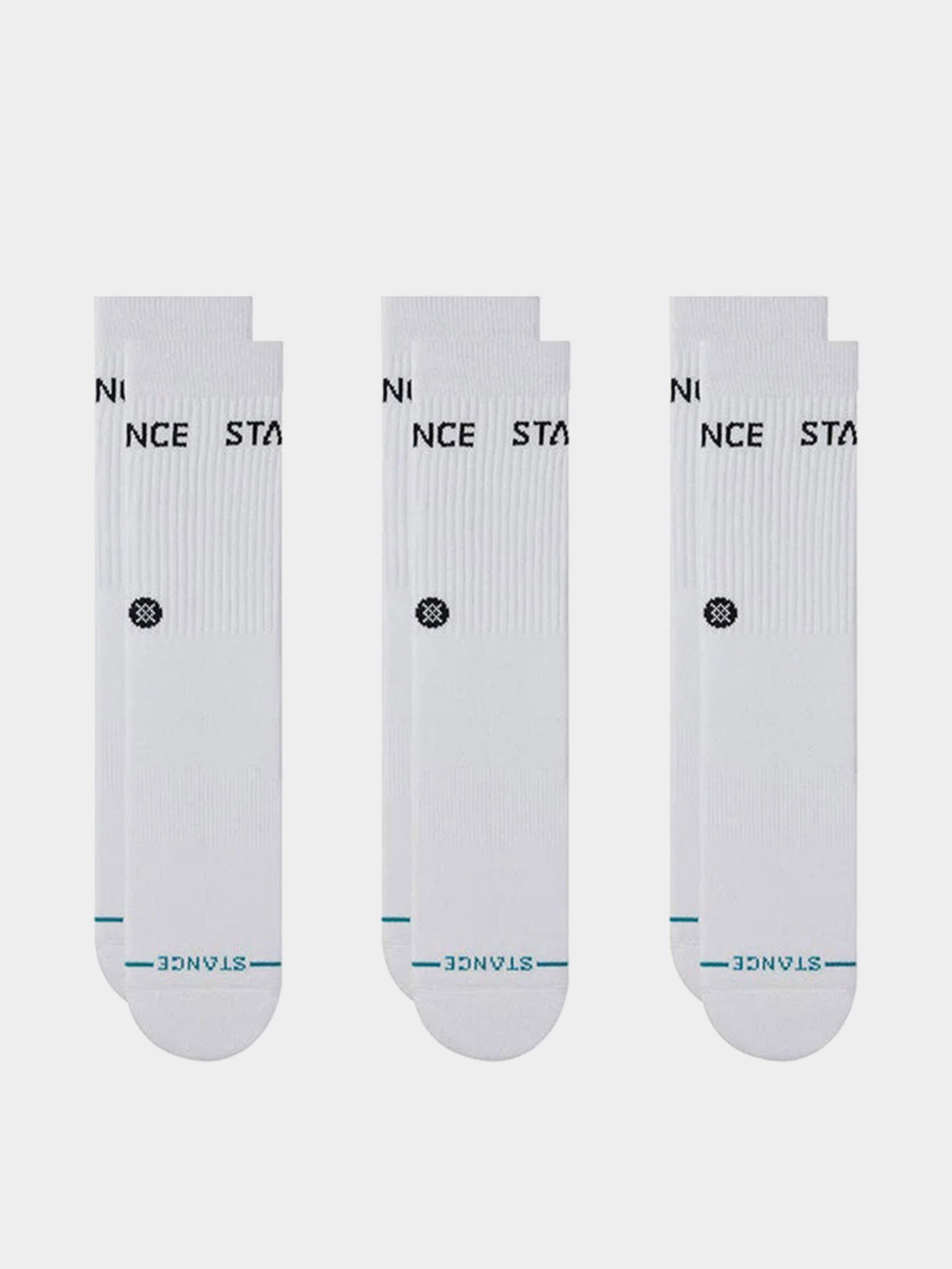 Skarpetki Stance Origin 3 Pack Quarter (white)