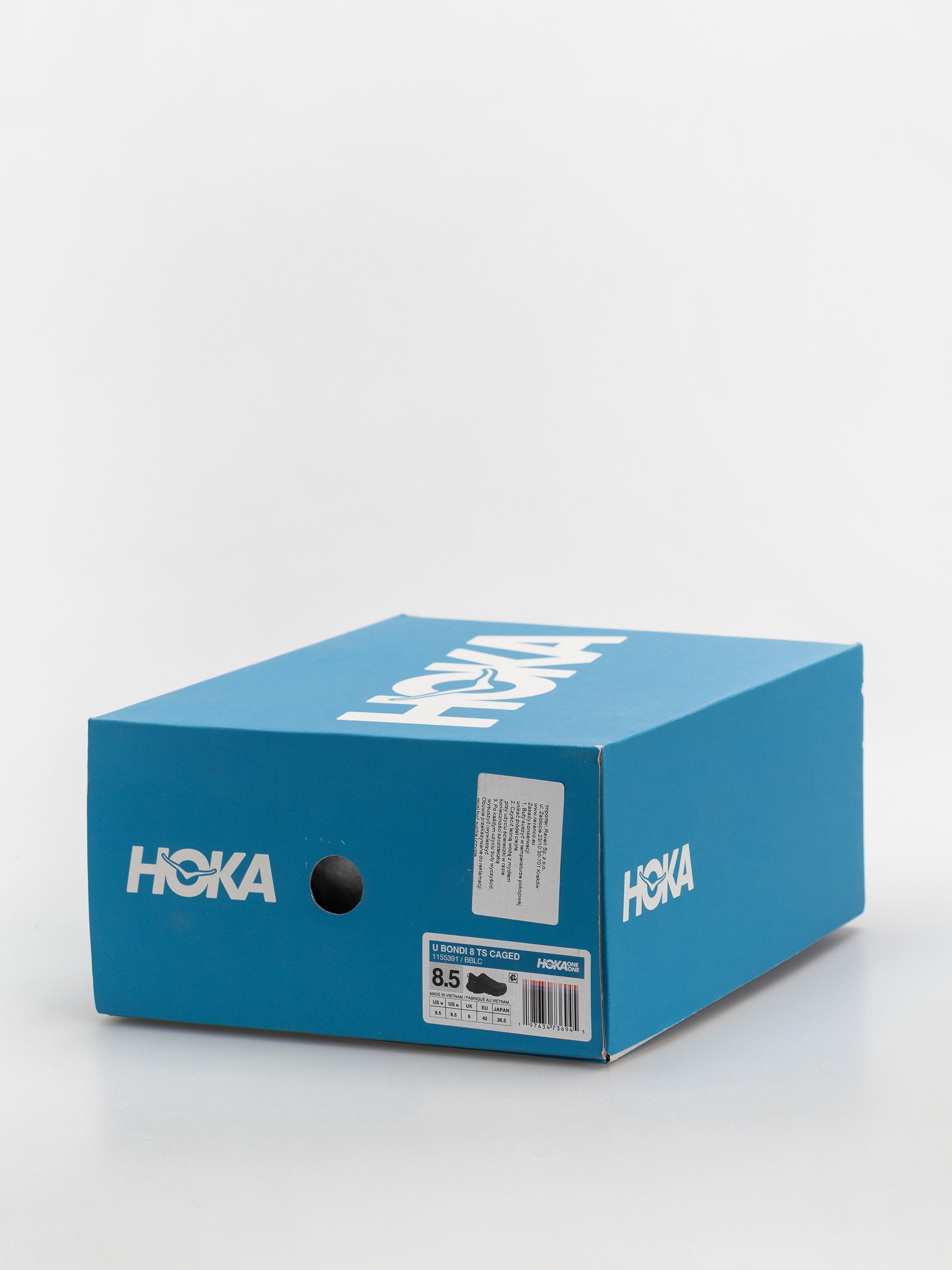 Buty Hoka Bondi 8 TS Caged (black/black)