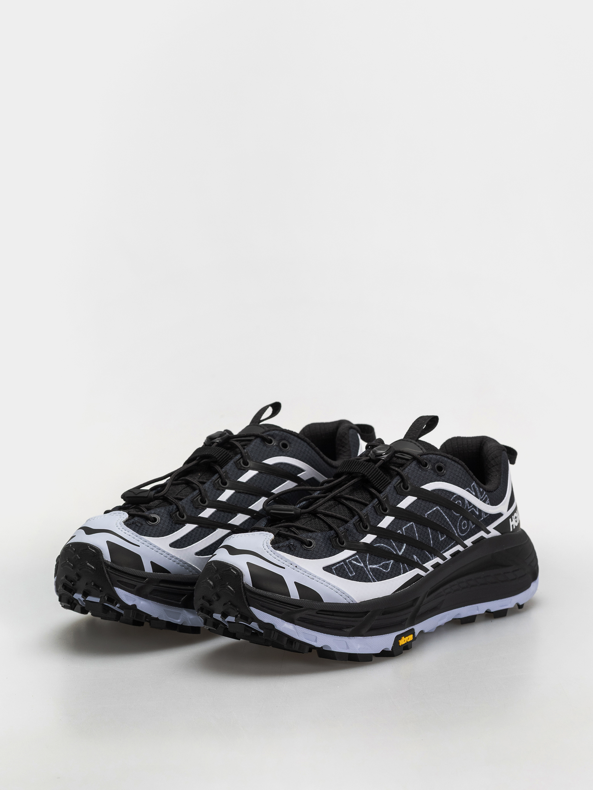 Buty Hoka Mafate Three2 Wordmark (carbon black/ambient blue)