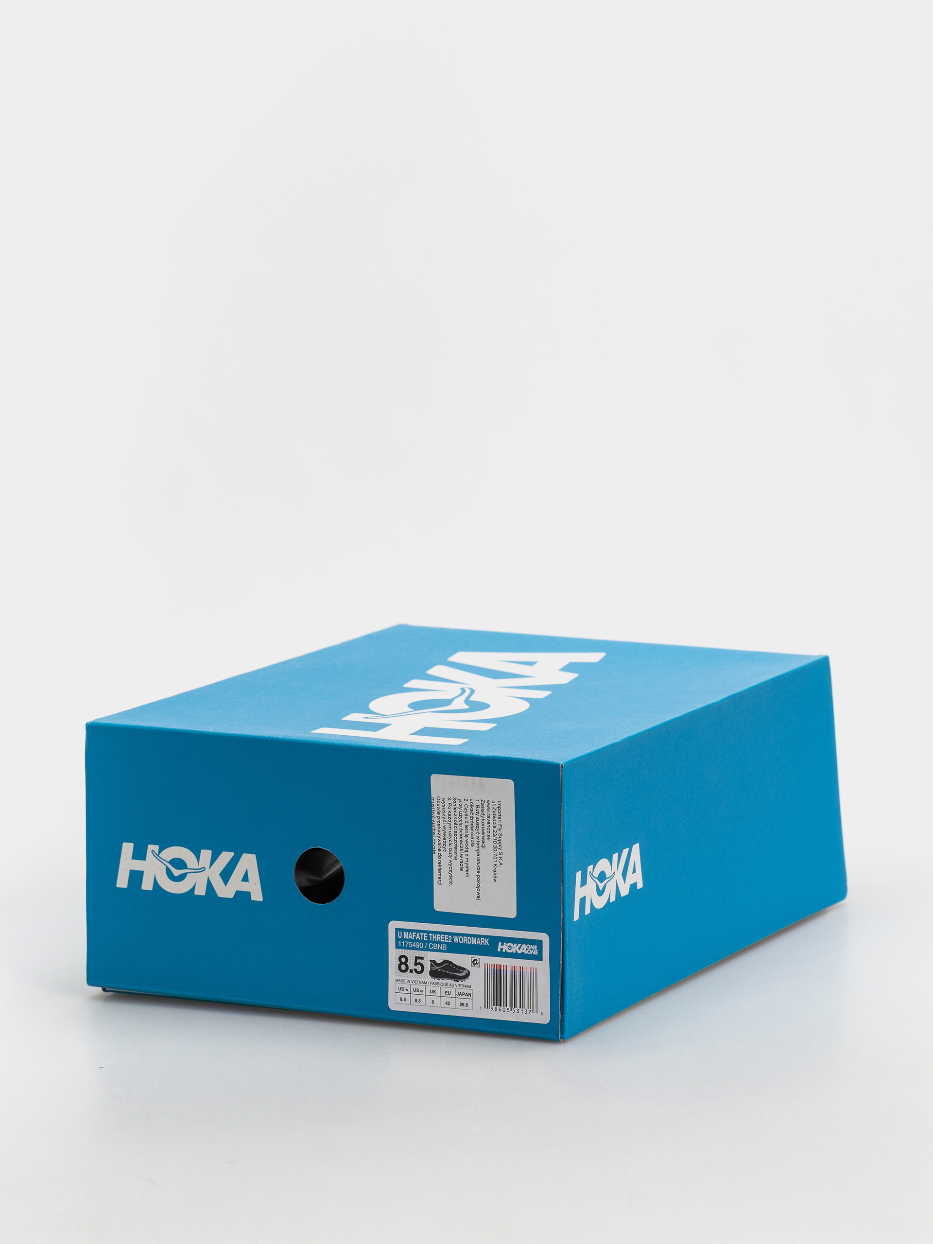 Buty Hoka Mafate Three2 Wordmark (carbon black/ambient blue)