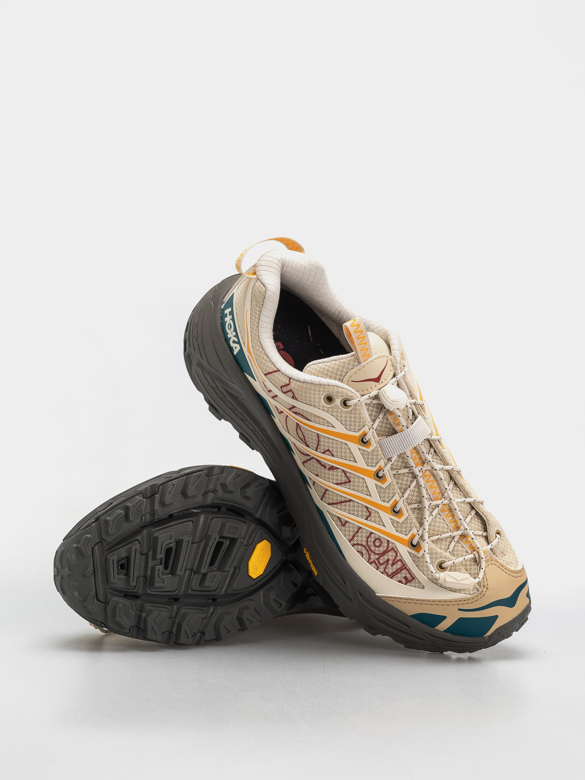 Buty Hoka Mafate Three2 Wordmark (cream/khaki)