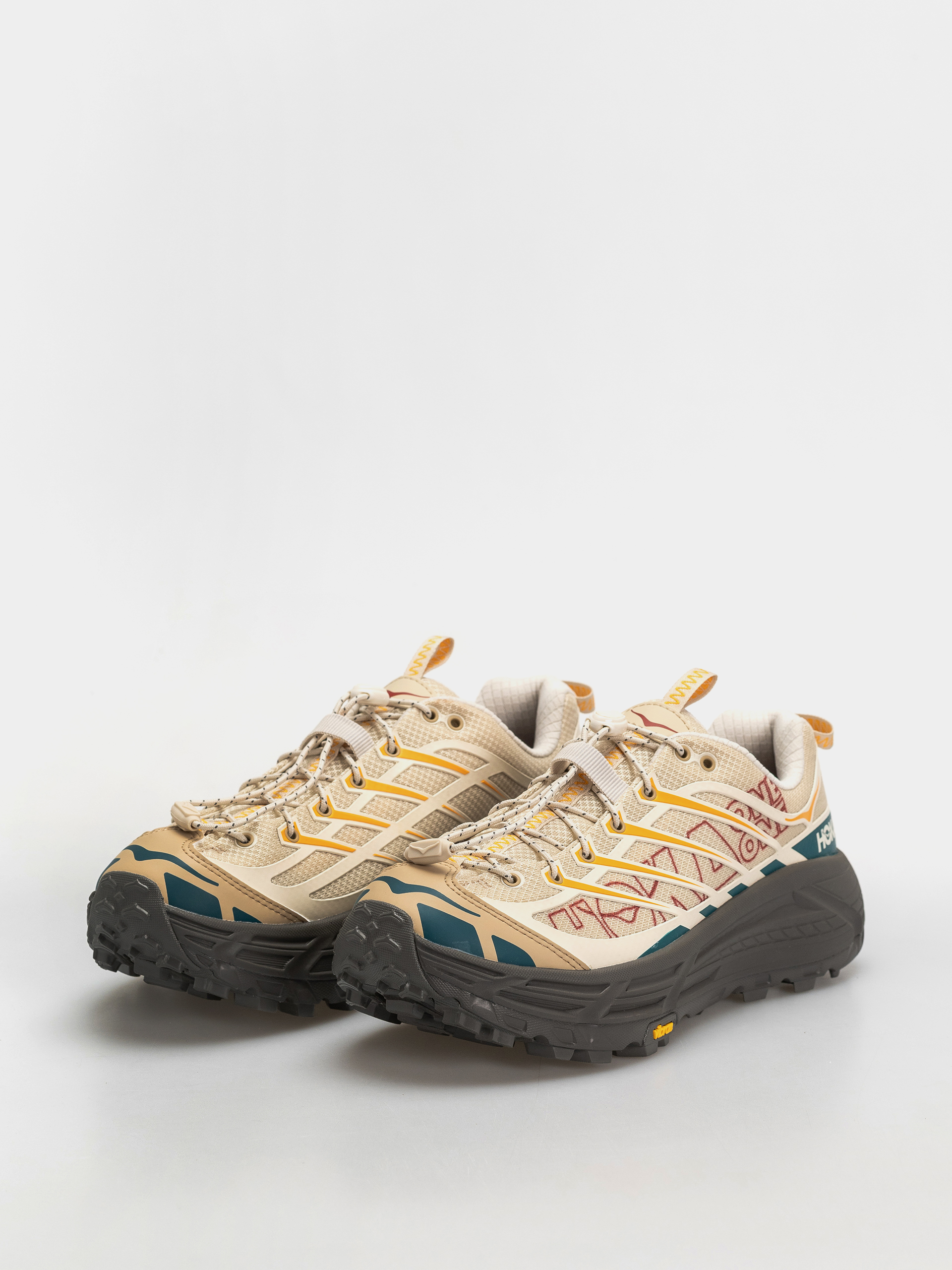 Buty Hoka Mafate Three2 Wordmark (cream/khaki)