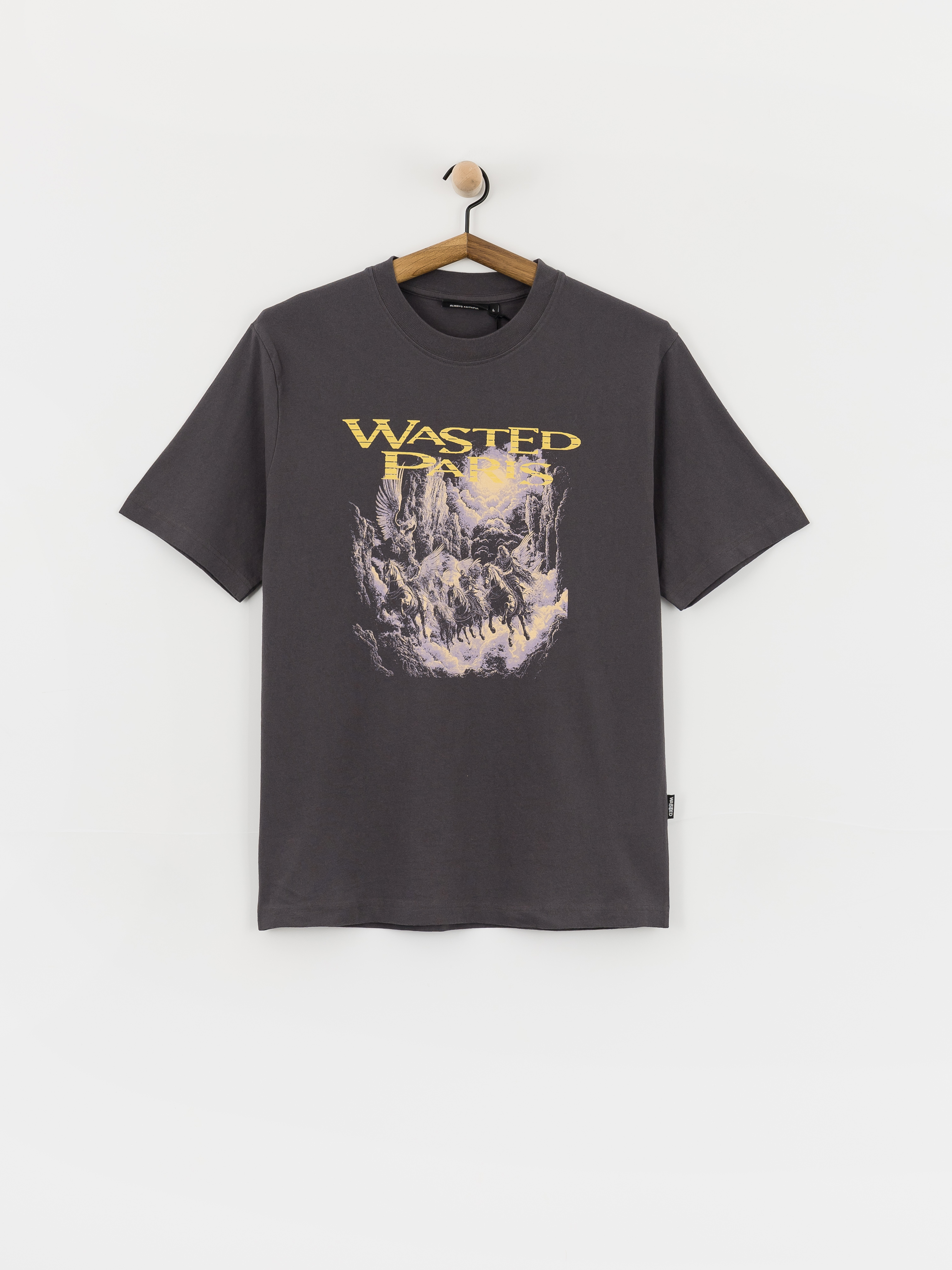 T-shirt Wasted Paris Angels Gully (old black)