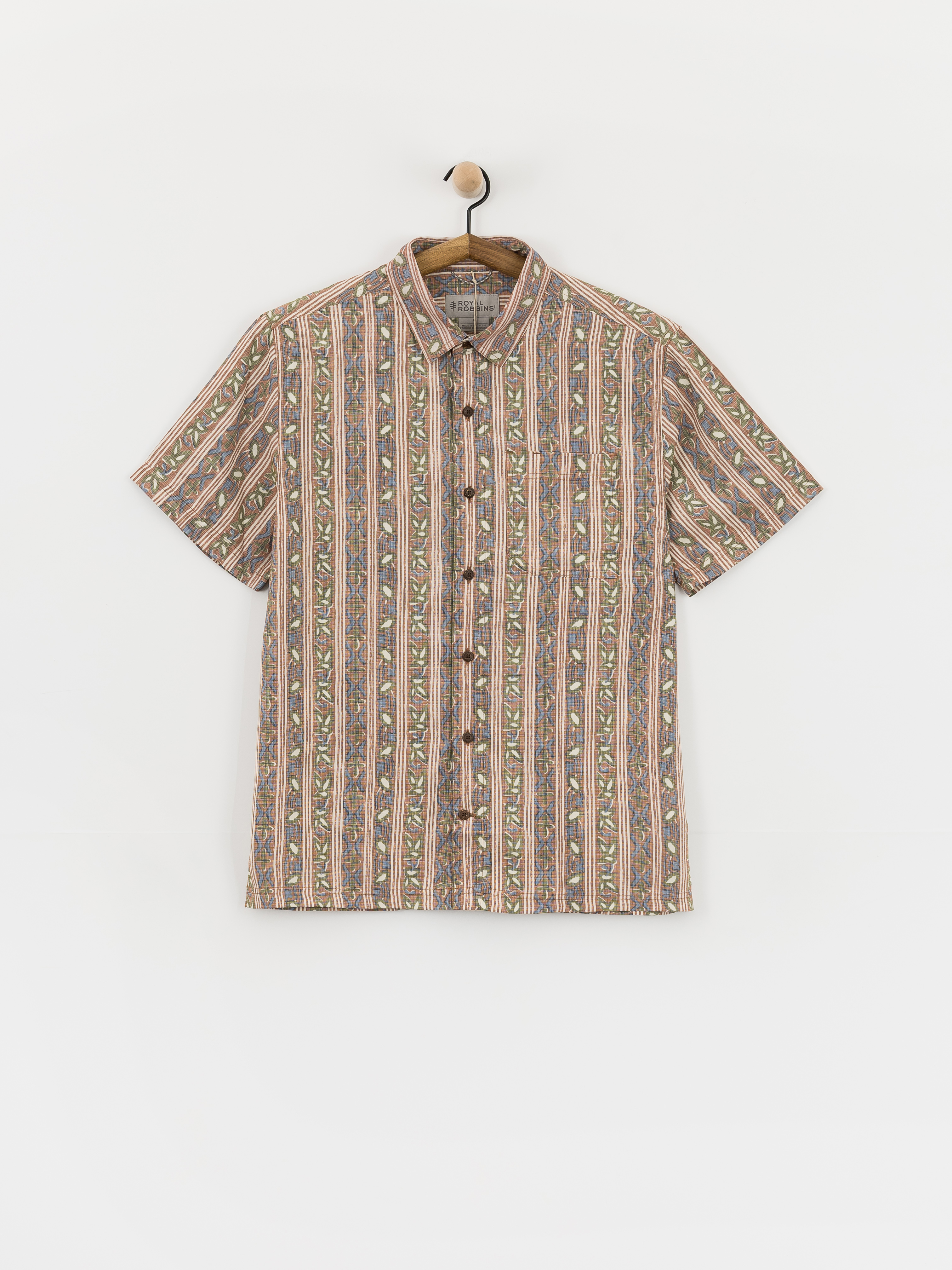 Koszula Royal Robbins Camino Pucker (mahogany botanist pt)