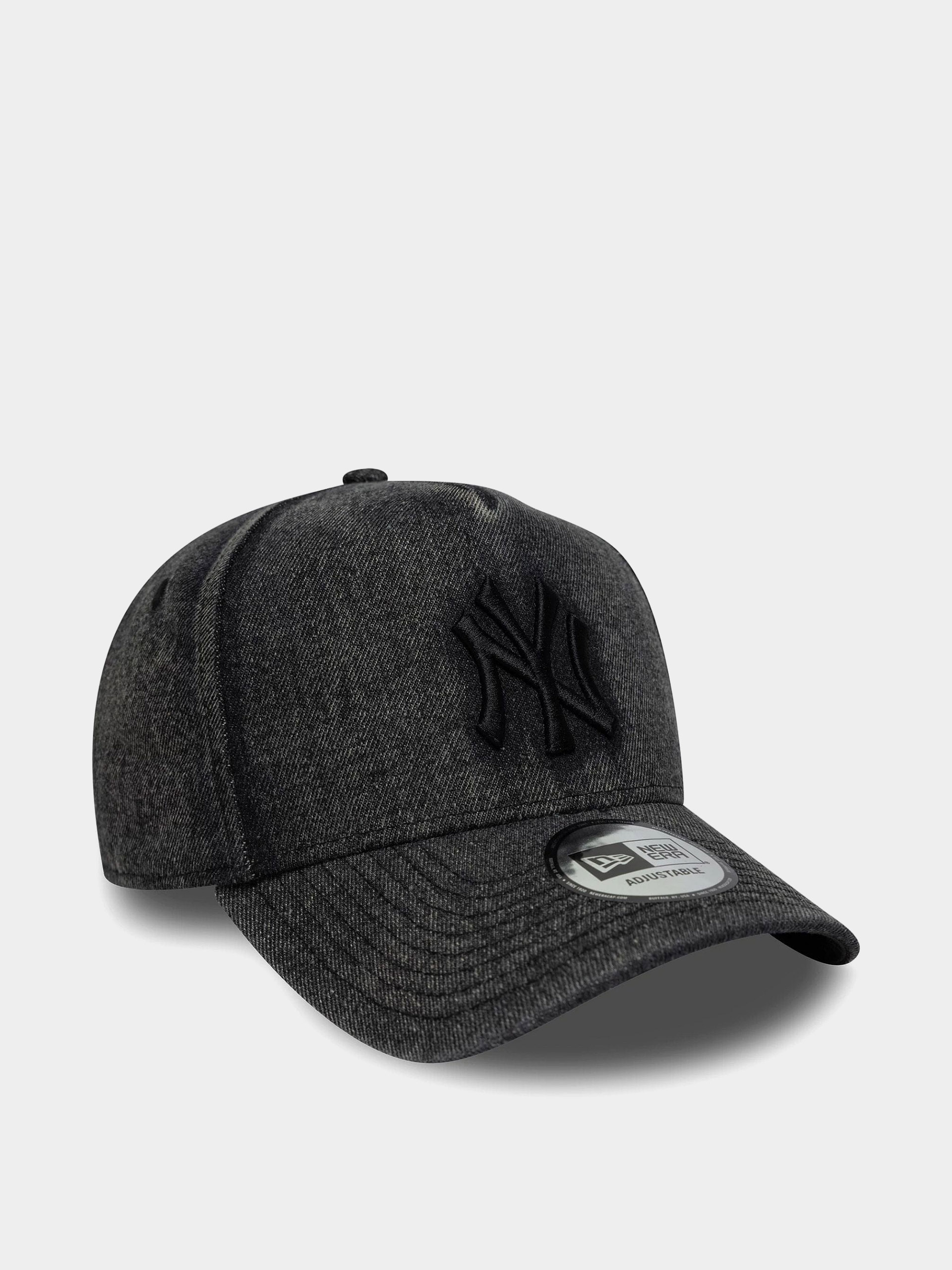Czapka z daszkiem New Era Wordmark Denim Eframe New York Yankees (black)