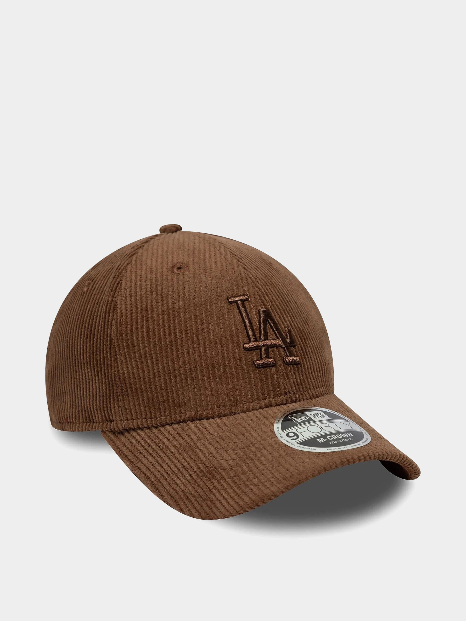 Czapka z daszkiem New Era Cord 9Forty Mc La Dodgers (chestnut)