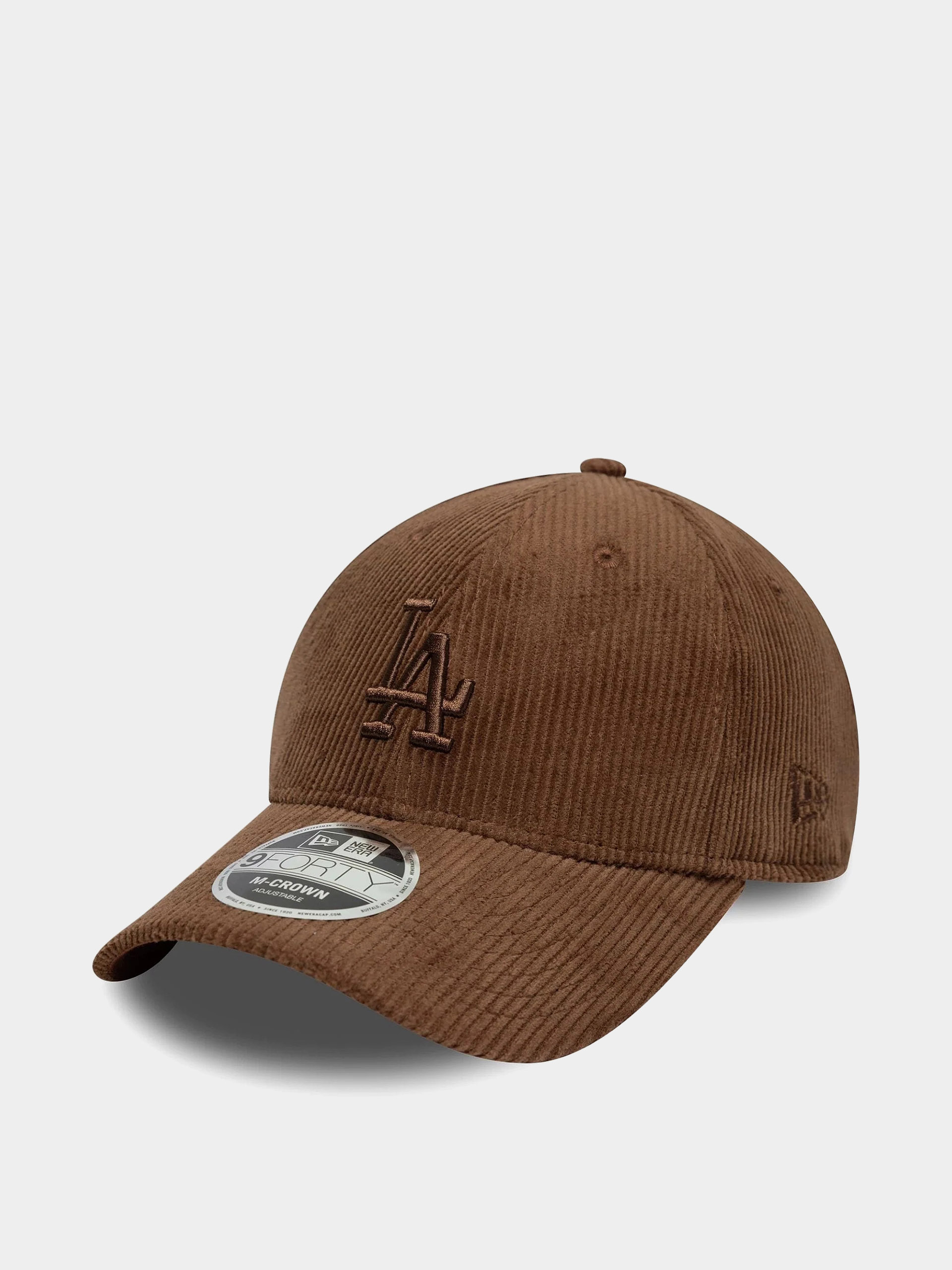 Czapka z daszkiem New Era Cord 9Forty Mc La Dodgers (chestnut)