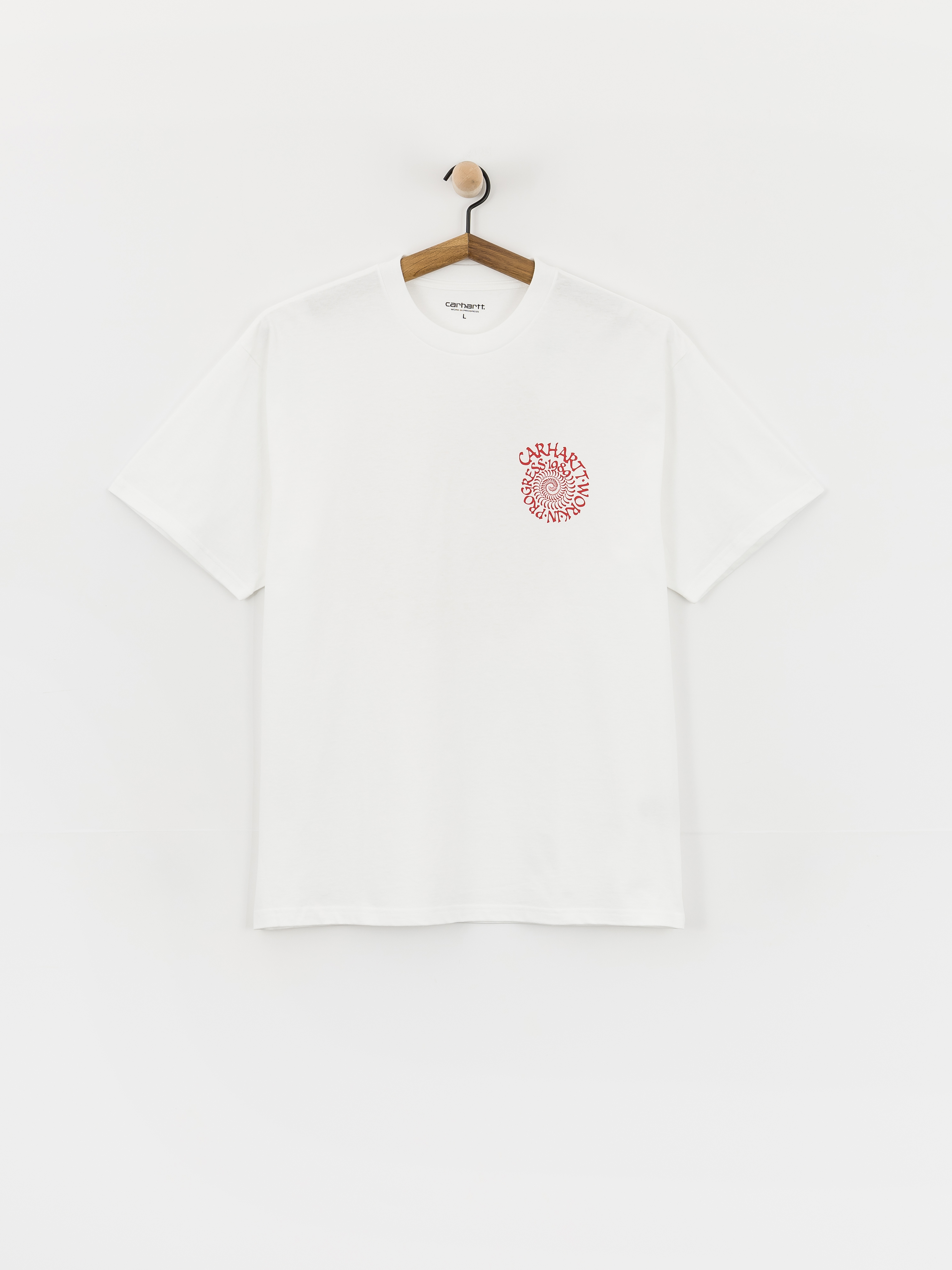 T-shirt Carhartt WIP Spirals (white)
