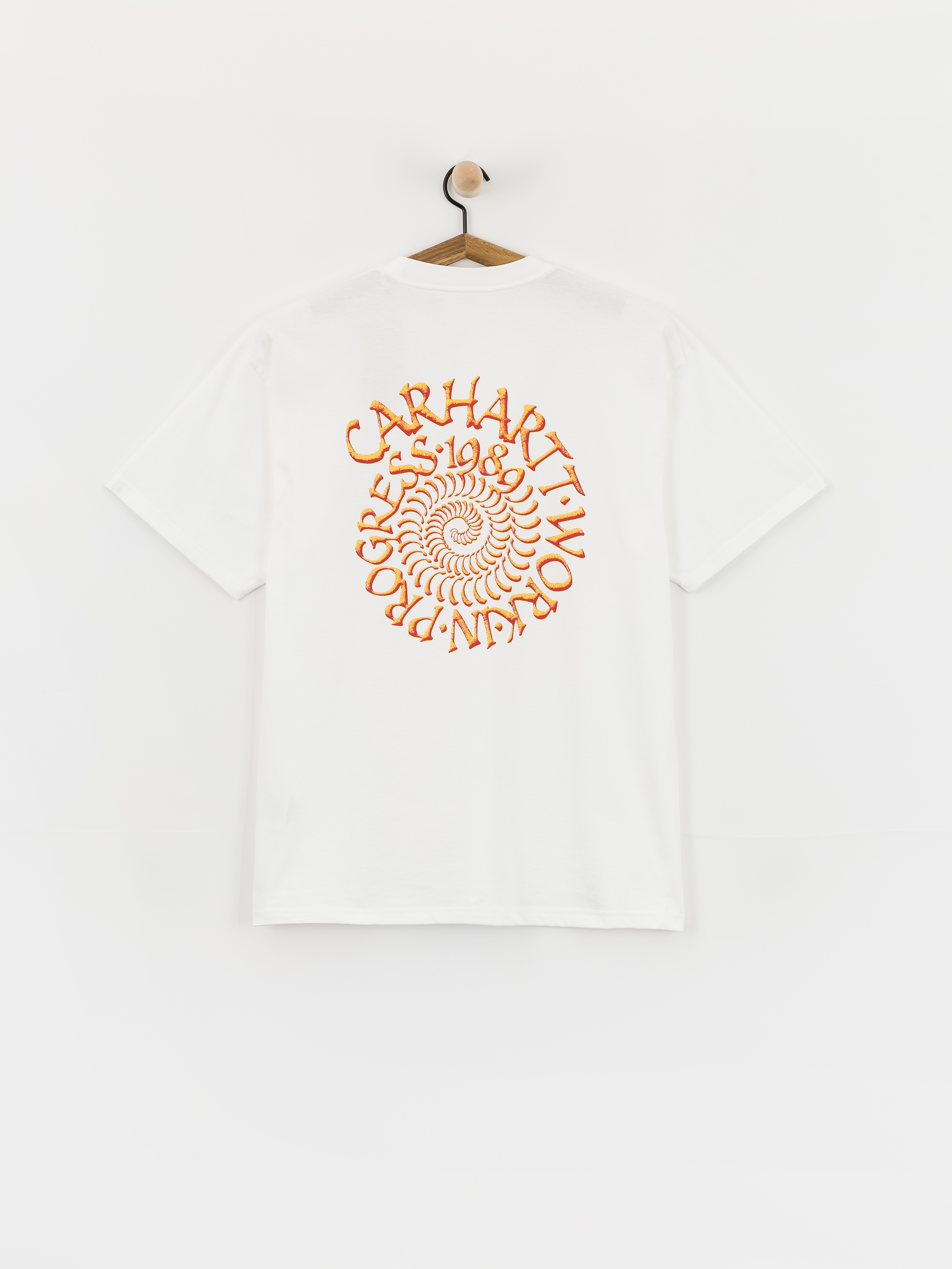 T-shirt Carhartt WIP Spirals (white)
