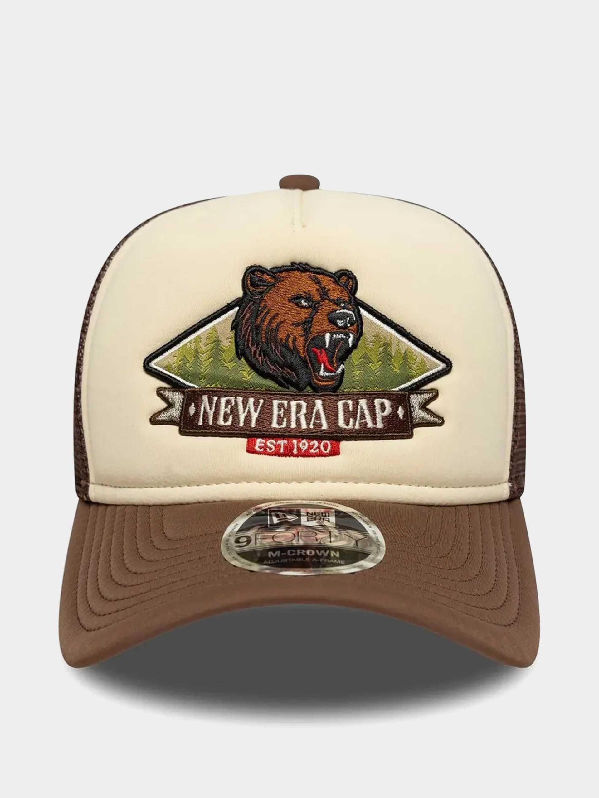 Czapka z daszkiem New Era Graphic Mc Af Trucker (light chestnut)
