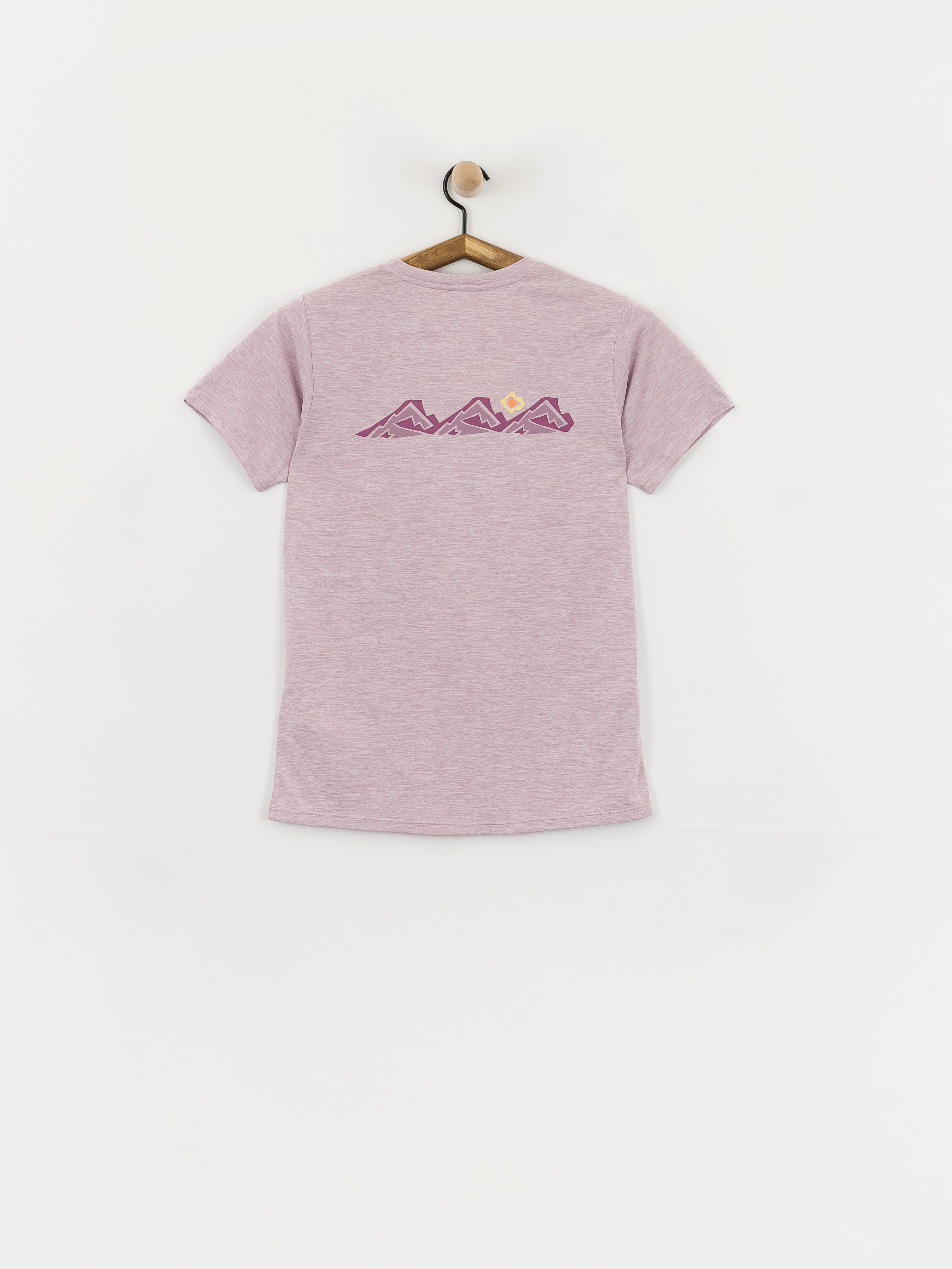 T-shirt Patagonia Capilene Cool Trailcheck Wmn (quiet violet)