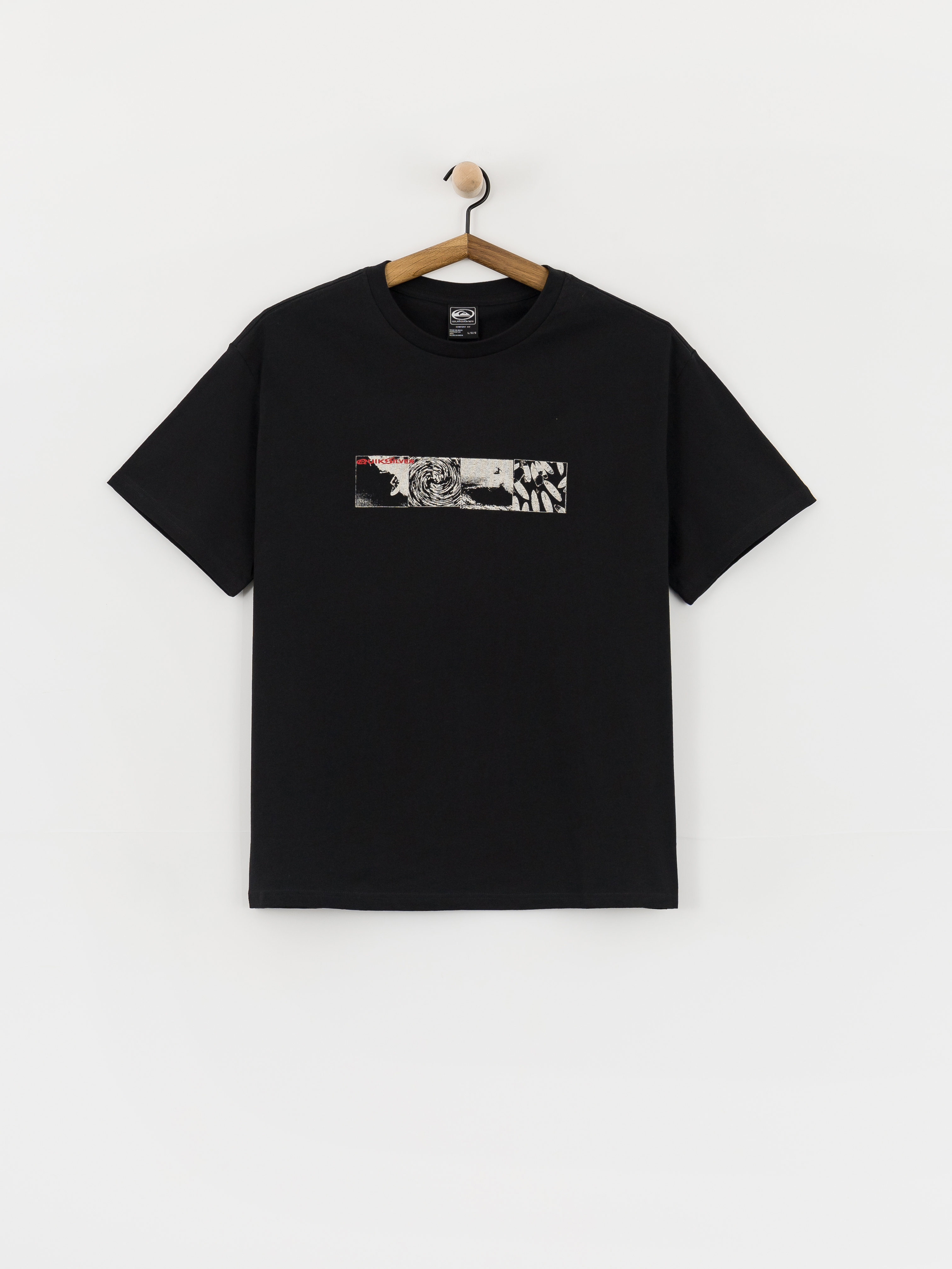 T-shirt Quiksilver Mercury Vortex (black)
