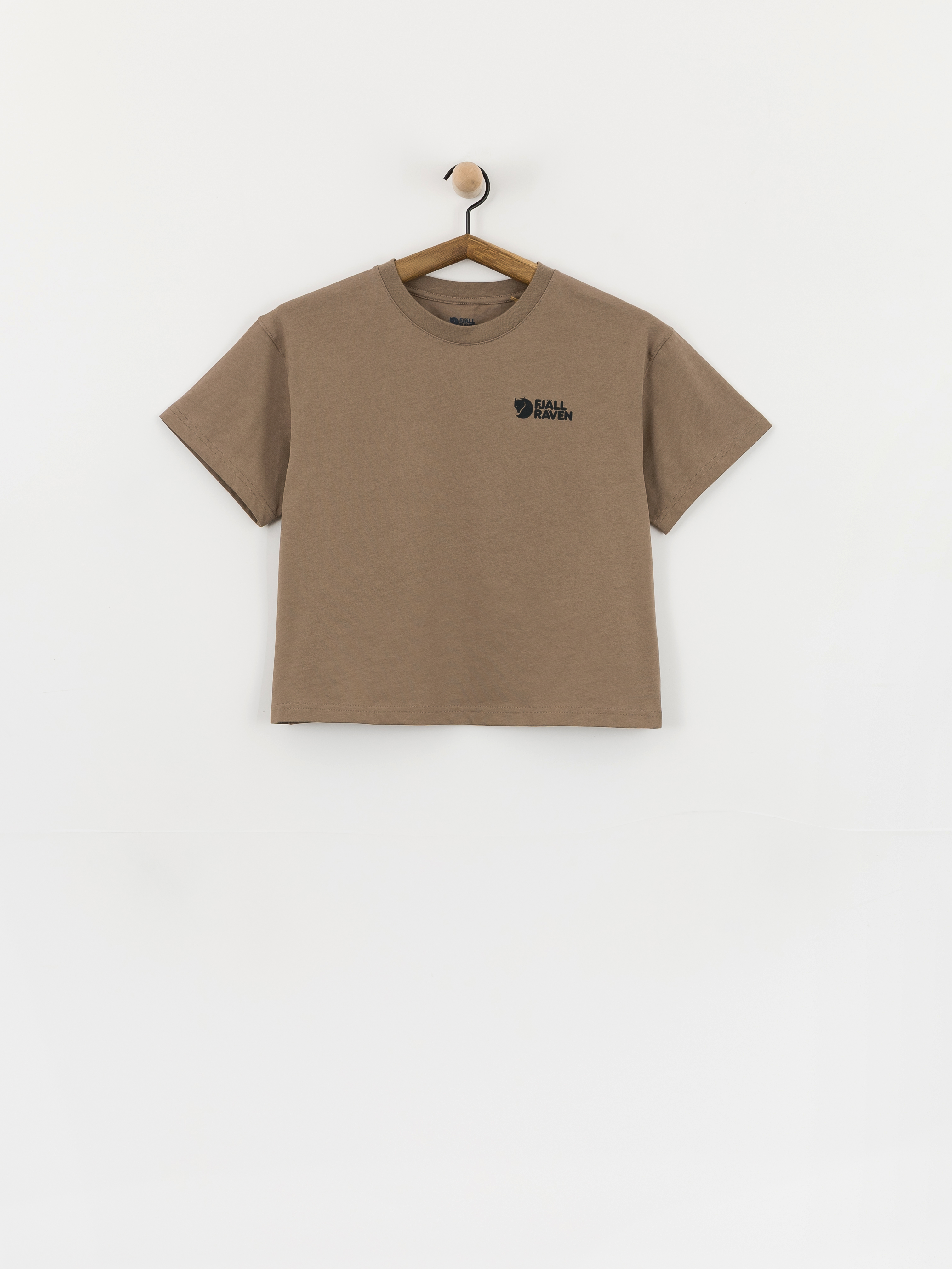 T-shirt Fjallraven Forest Walk Wmn (suede brown)