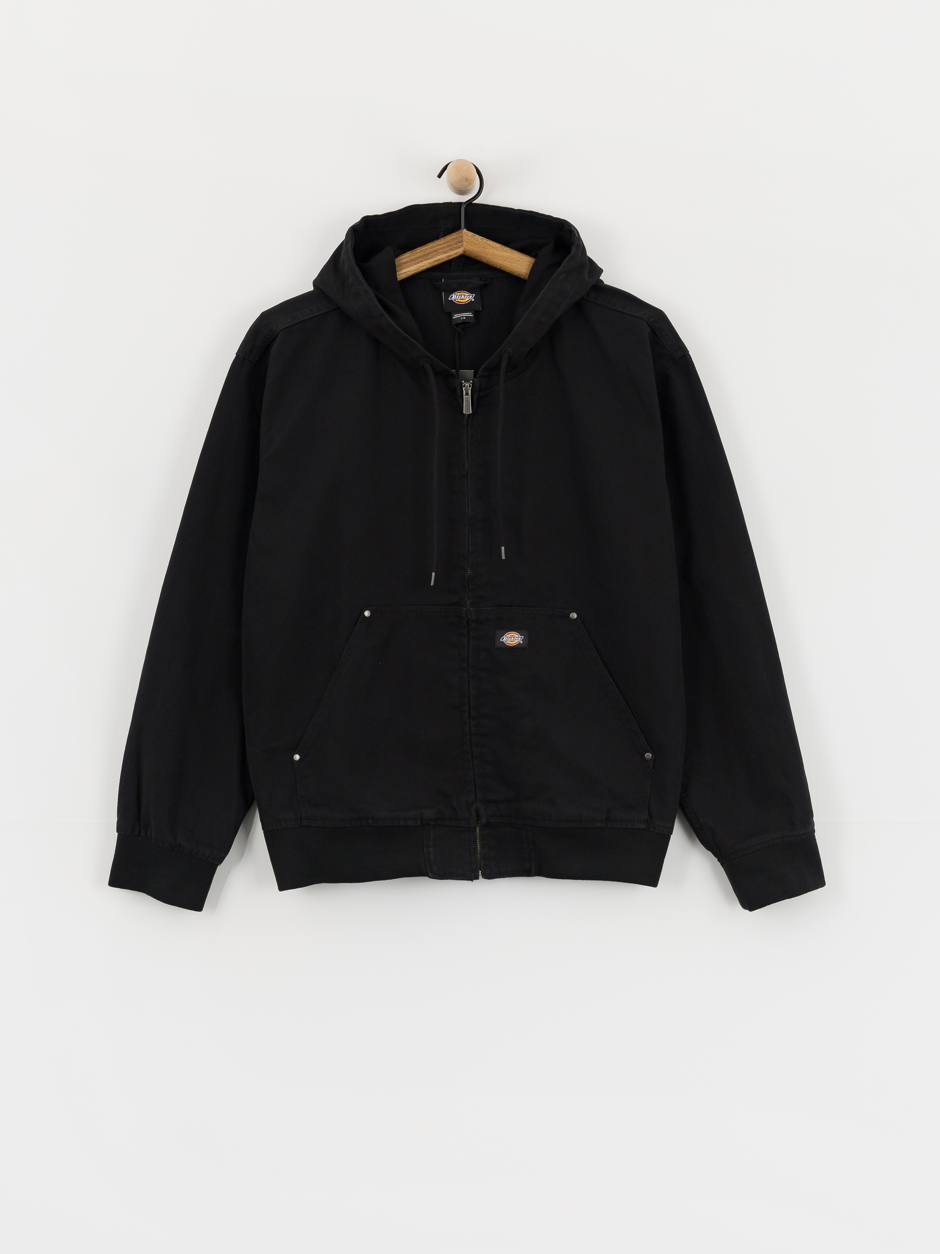 Kurtka Dickies Unlined Canvas Hooded Bomber (black)