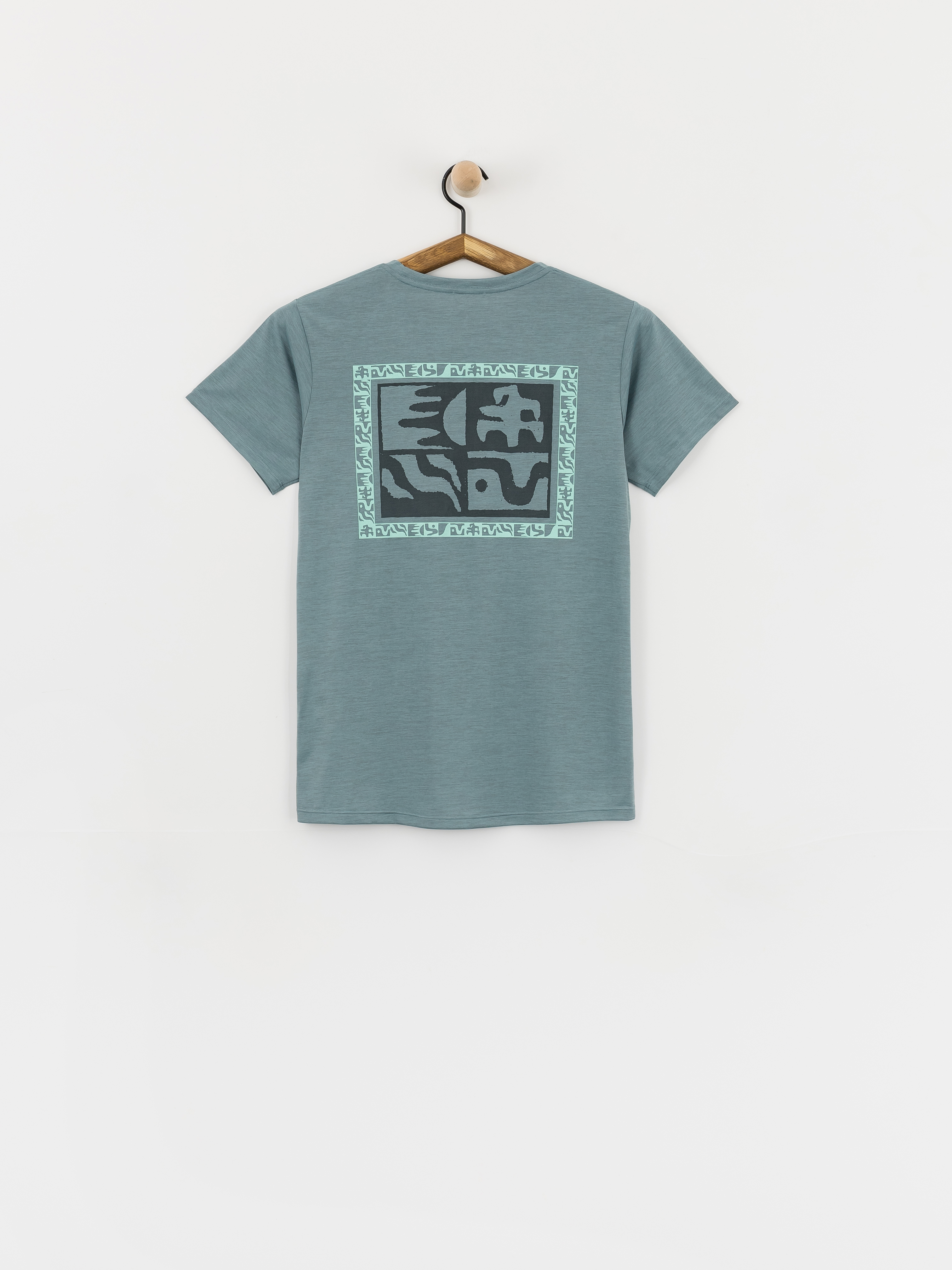 T-shirt Patagonia Capilene Cool Mother Rays Wmn (blue sage/light blue sage)