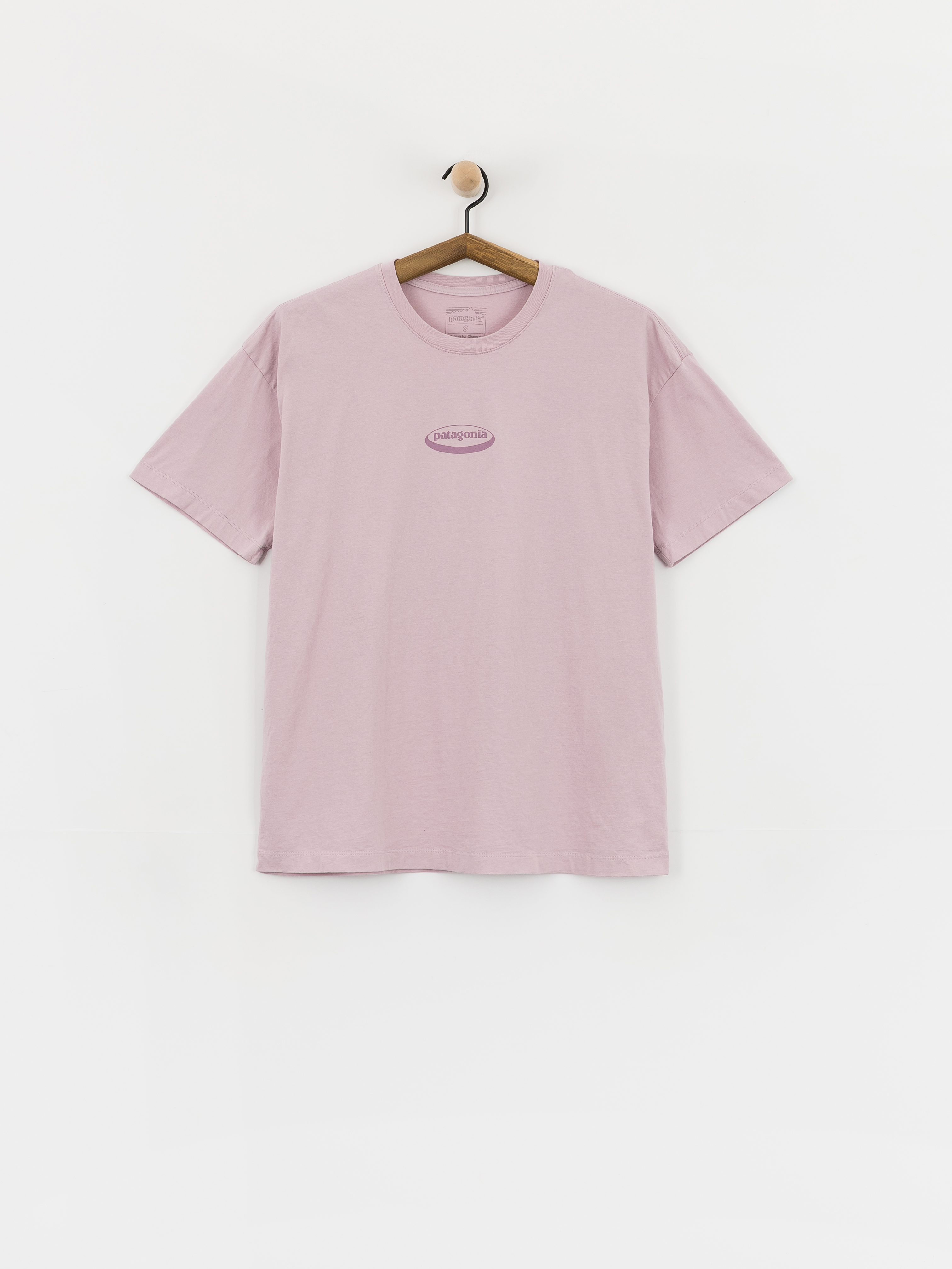 T-shirt Patagonia 95 Oval Logo Oversized Wmn (quiet violet)