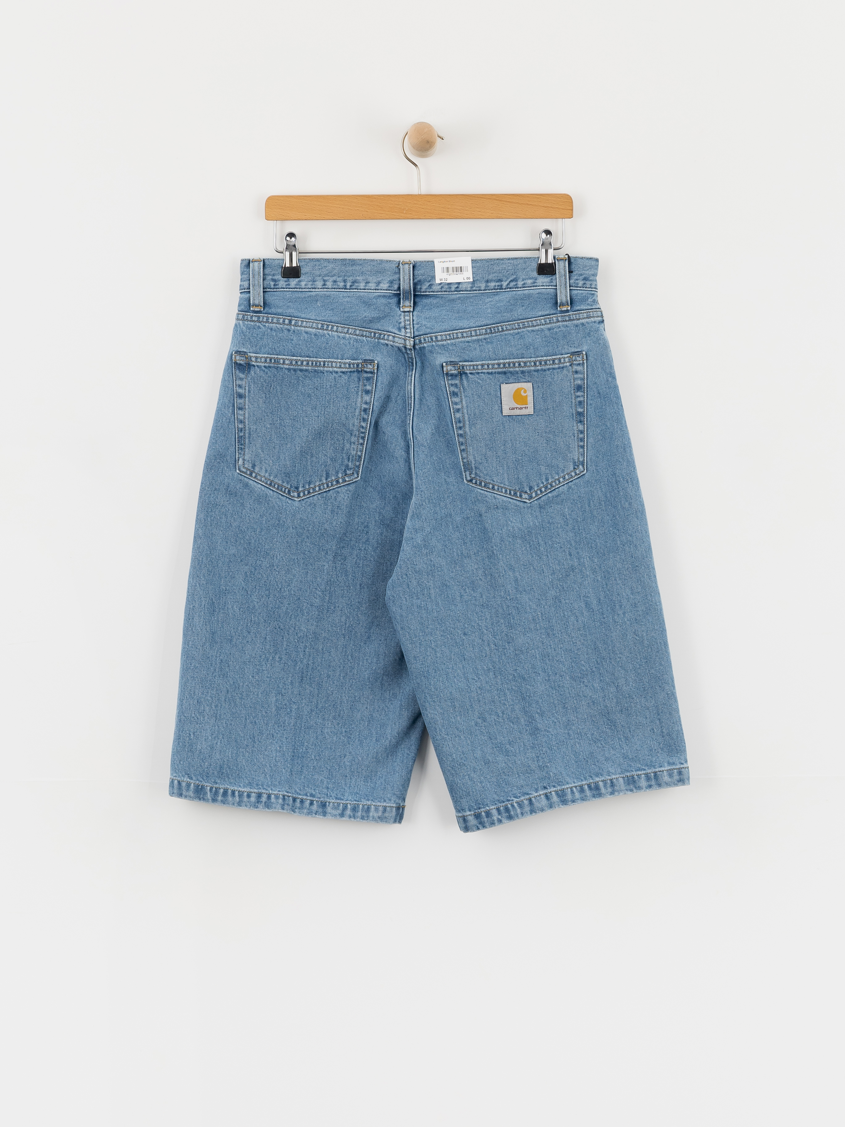 Szorty Carhartt WIP Langdon (blue stone bleached)