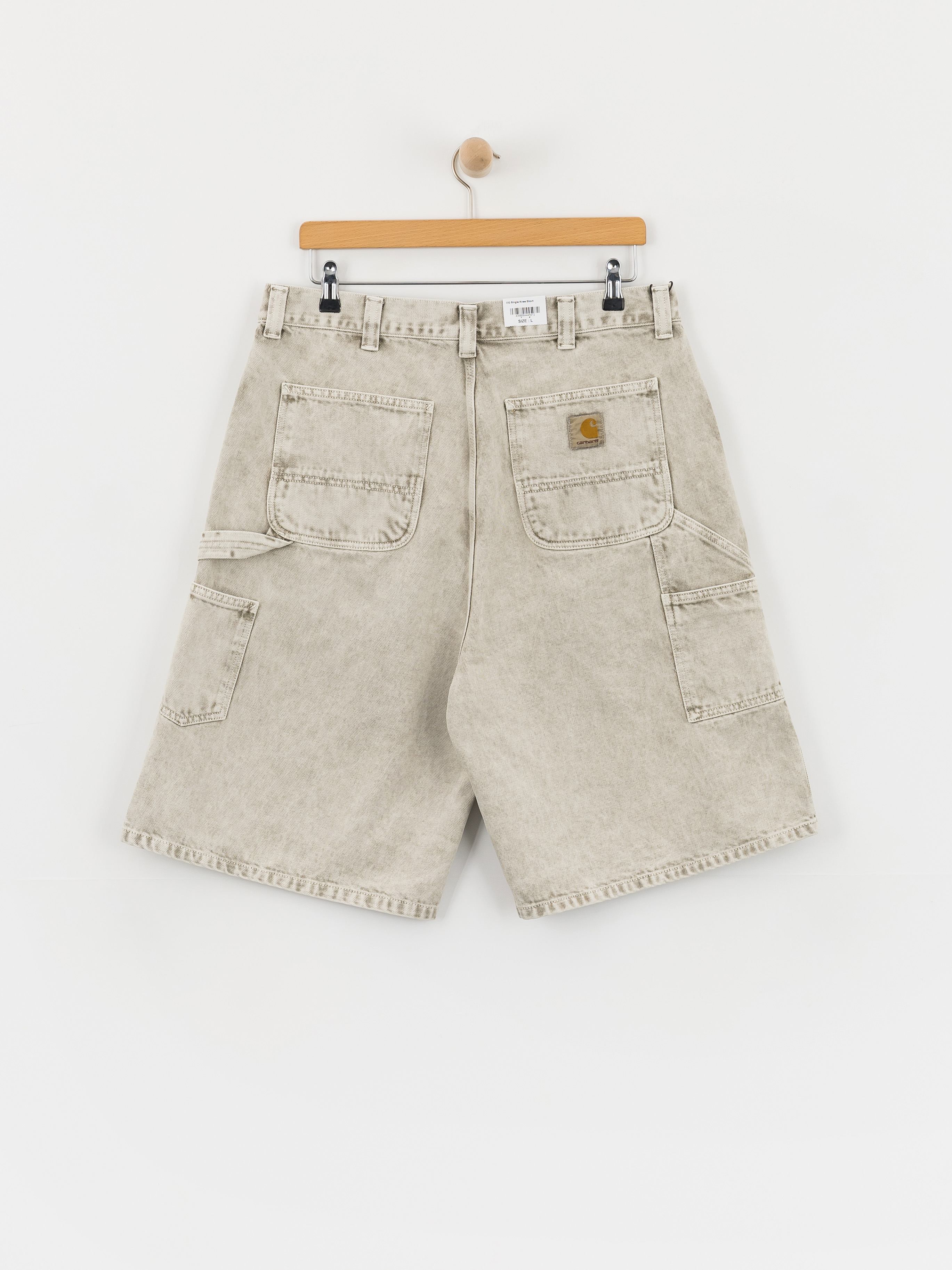 Szorty Carhartt WIP OG Single Knee (opuntia chalk wash)