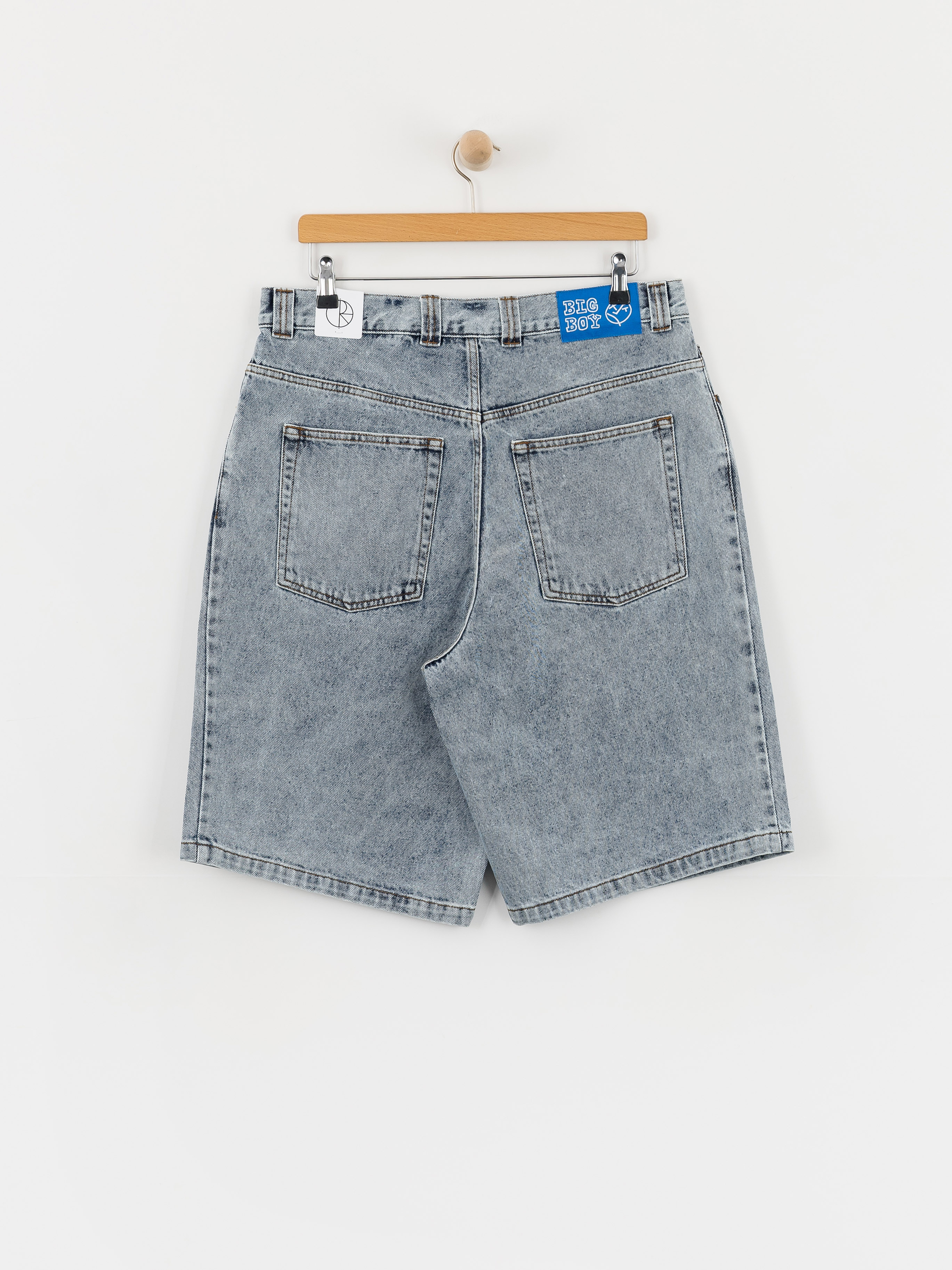 Szorty Polar Skate Big Boy (heavy washed blue)