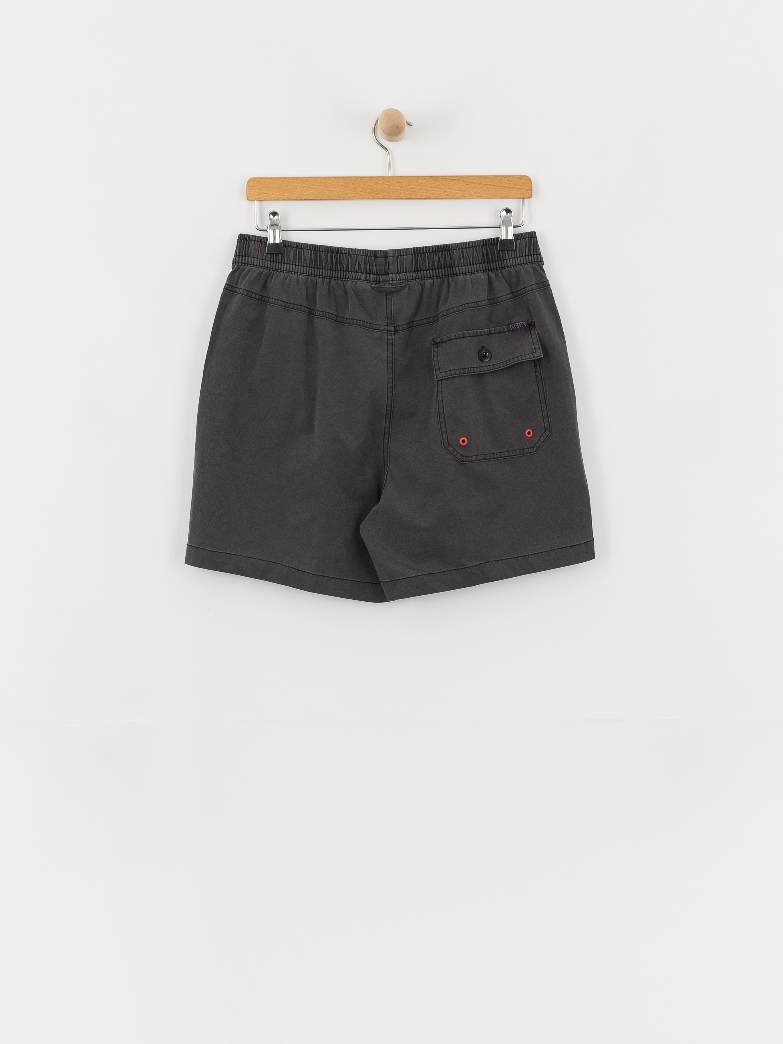 Boardshorty Deus Ex Machina Sandbar Garment Dyed Mesh (anthracite)
