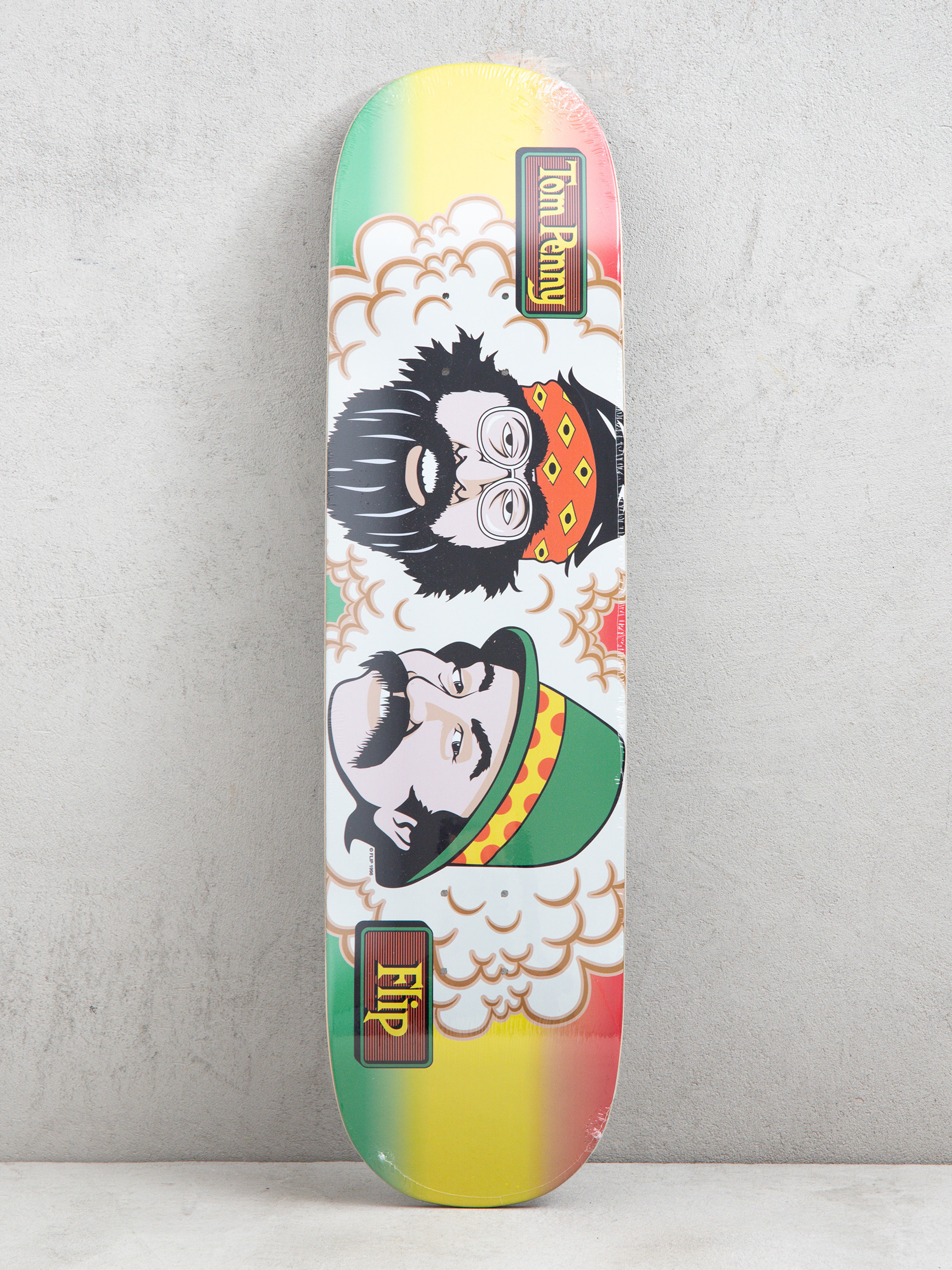 Deck Flip Rasta Stripe Penny