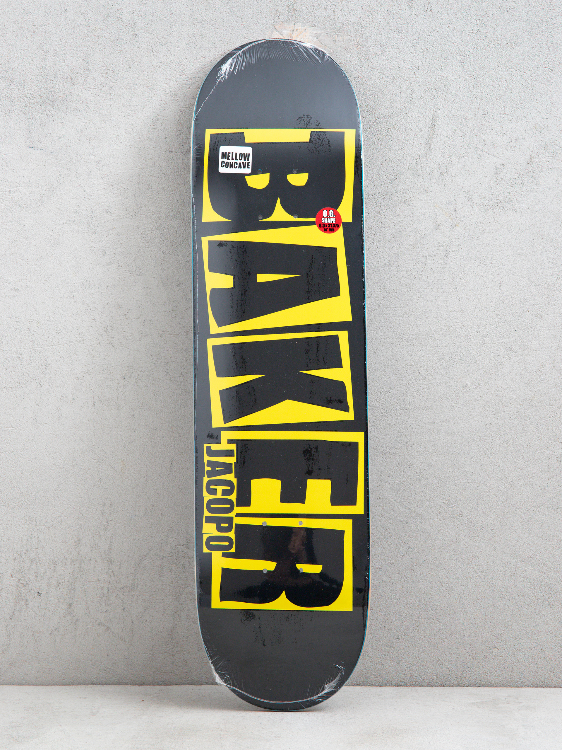 Deck Baker JC Brand Logo Danger YLW