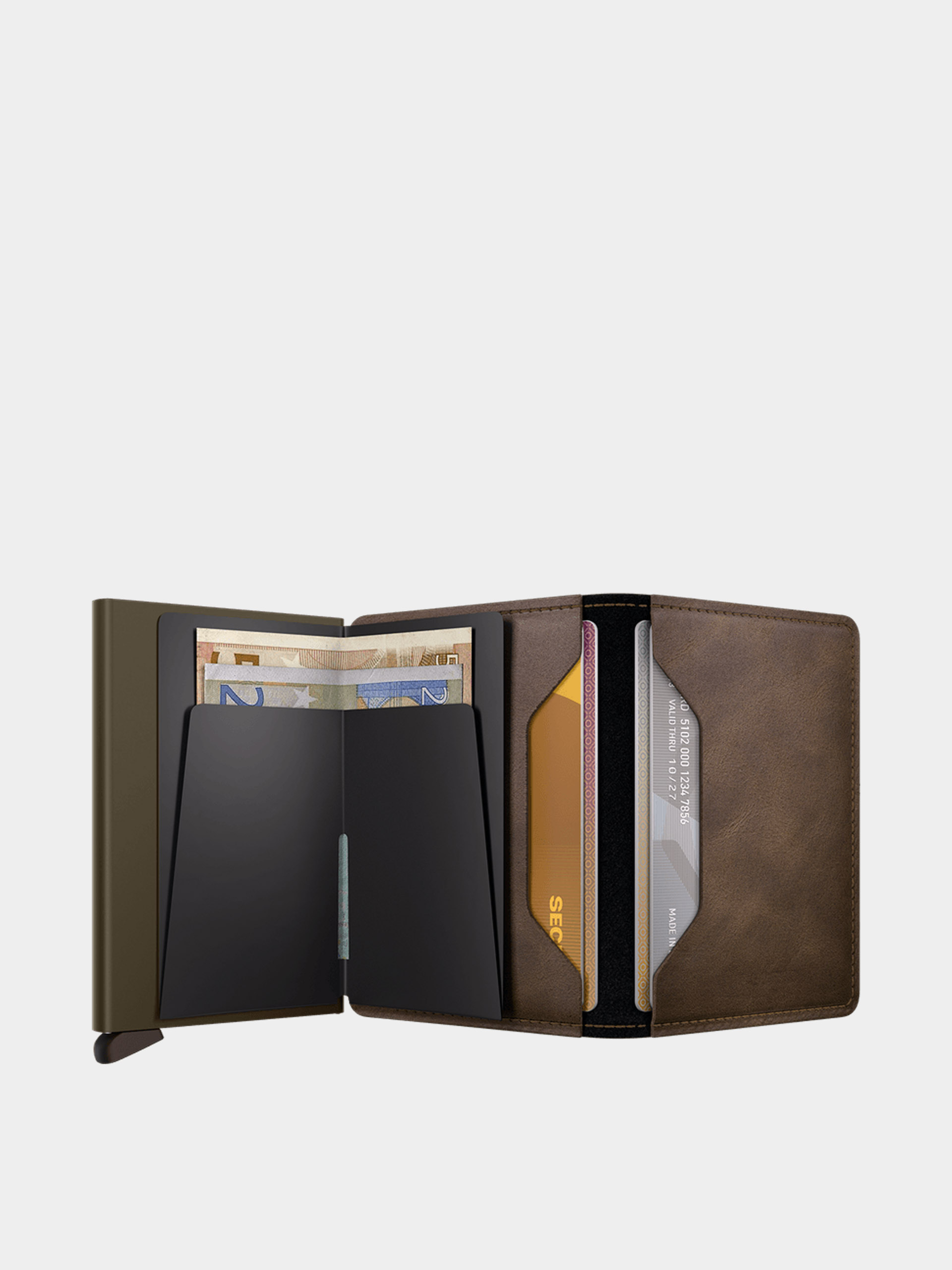 Portfel Secrid Slimwallet (vintage oak)