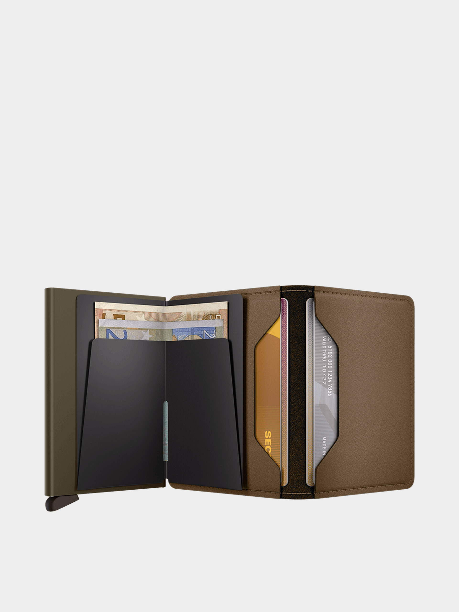 Portfel Secrid Slimwallet (matte satin bronze)
