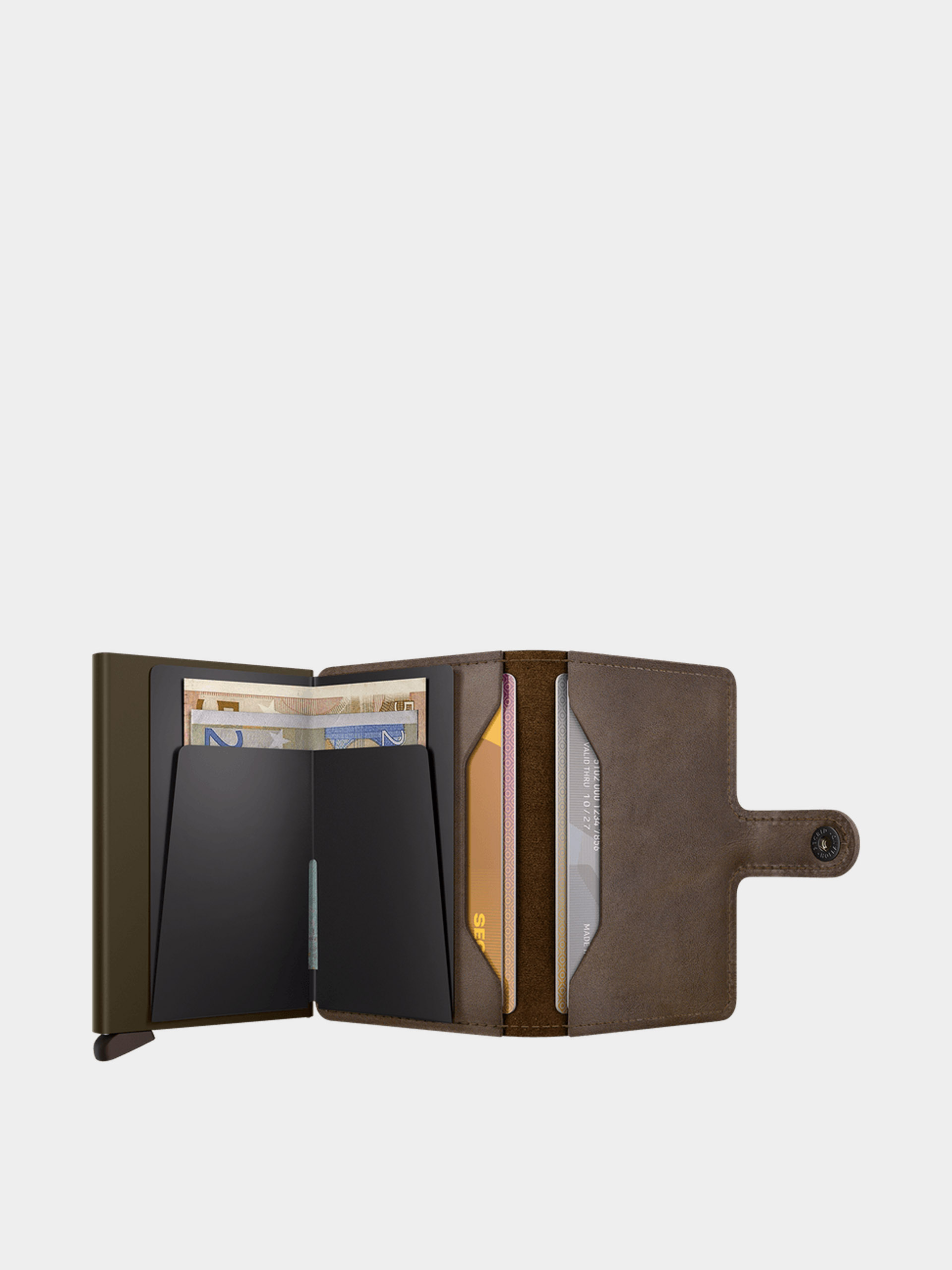 Portfel Secrid Miniwallet (vintage oak)