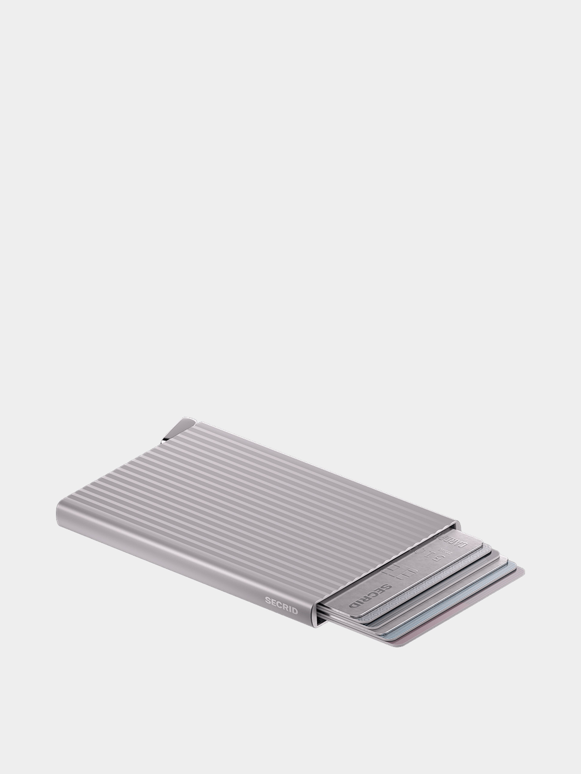 Portfel Secrid Cardprotector for Magsafe (fluted silver plus)