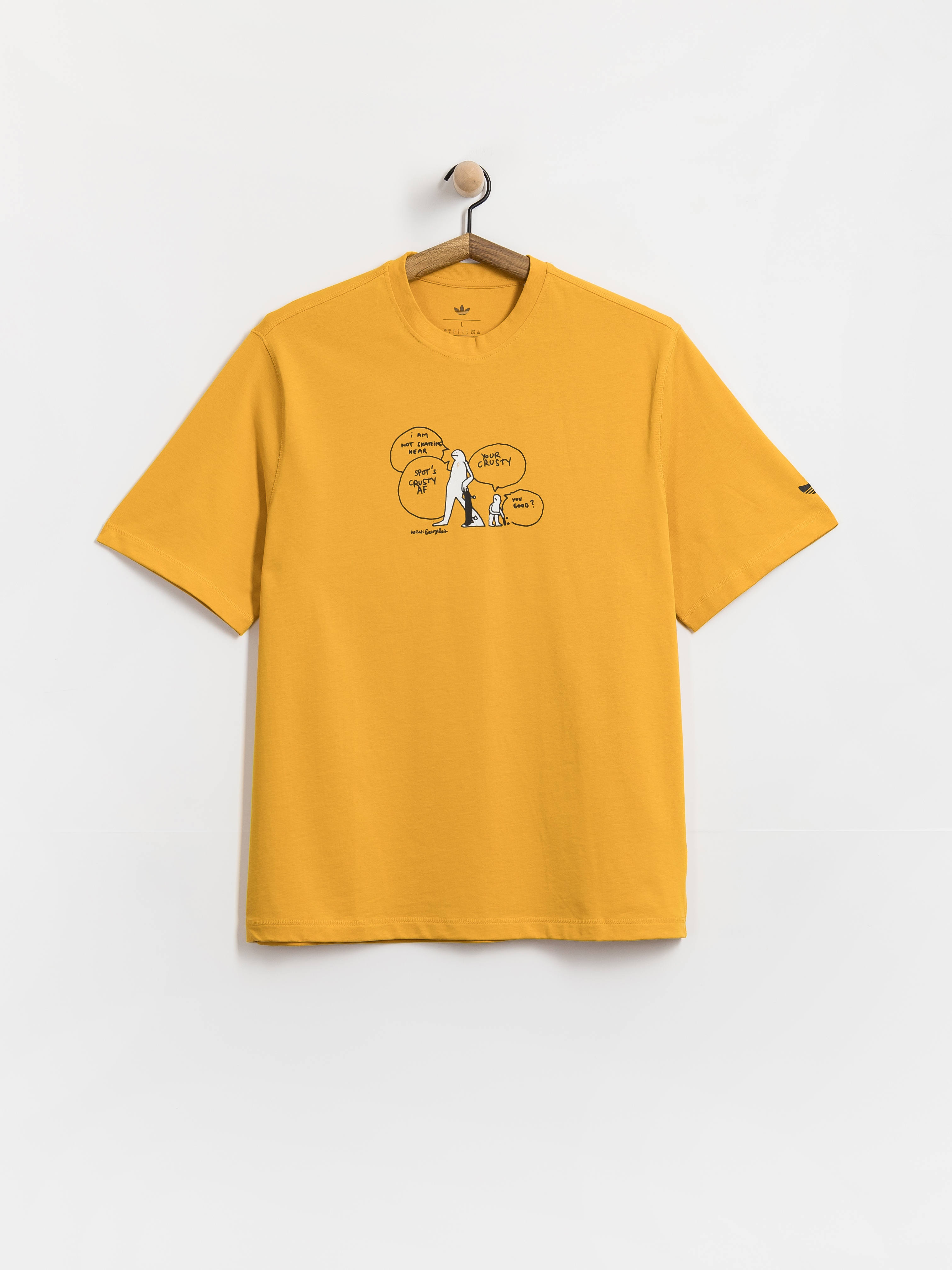 T-shirt adidas Gonz Crusty (preyel/black)