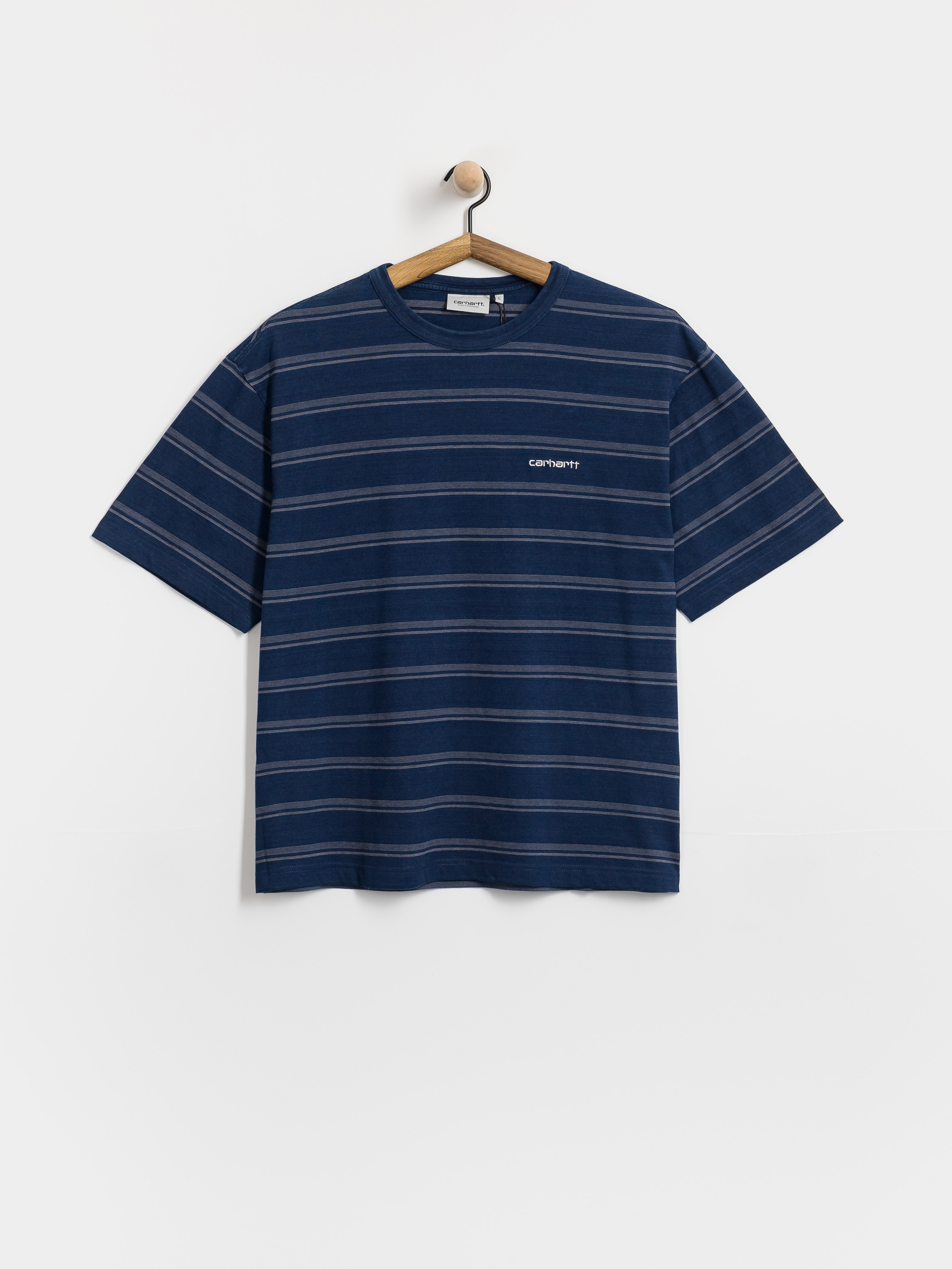 T-shirt Carhartt WIP Matti (matti stripe/blue/phlox)