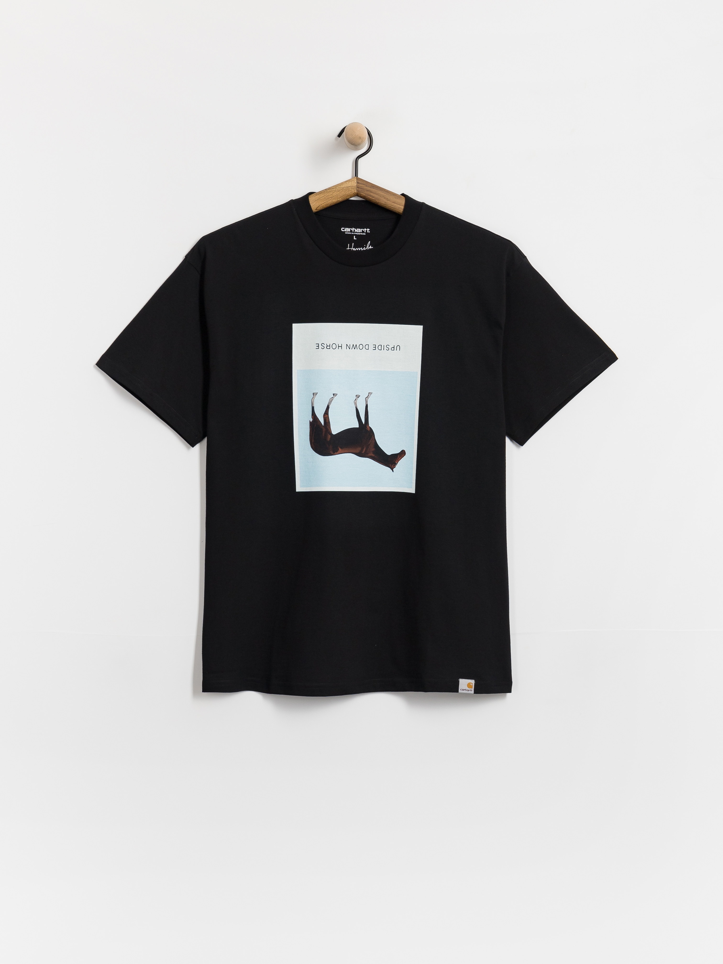 T-shirt Carhartt WIP Sean Hamilton 02 (black)