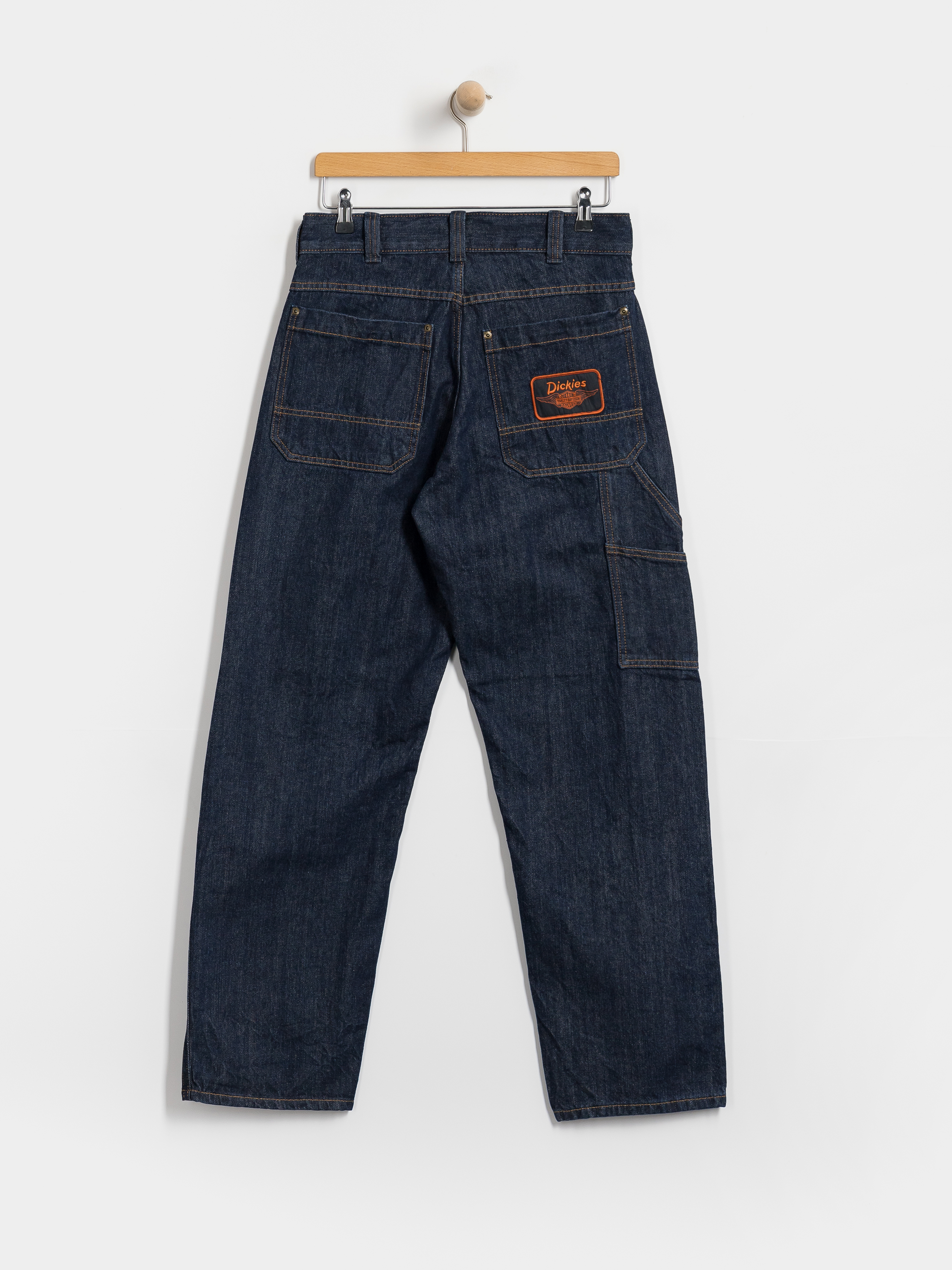 Spodnie Dickies X Harley Davidson Denim Carpenter (rinsed indigo blue)