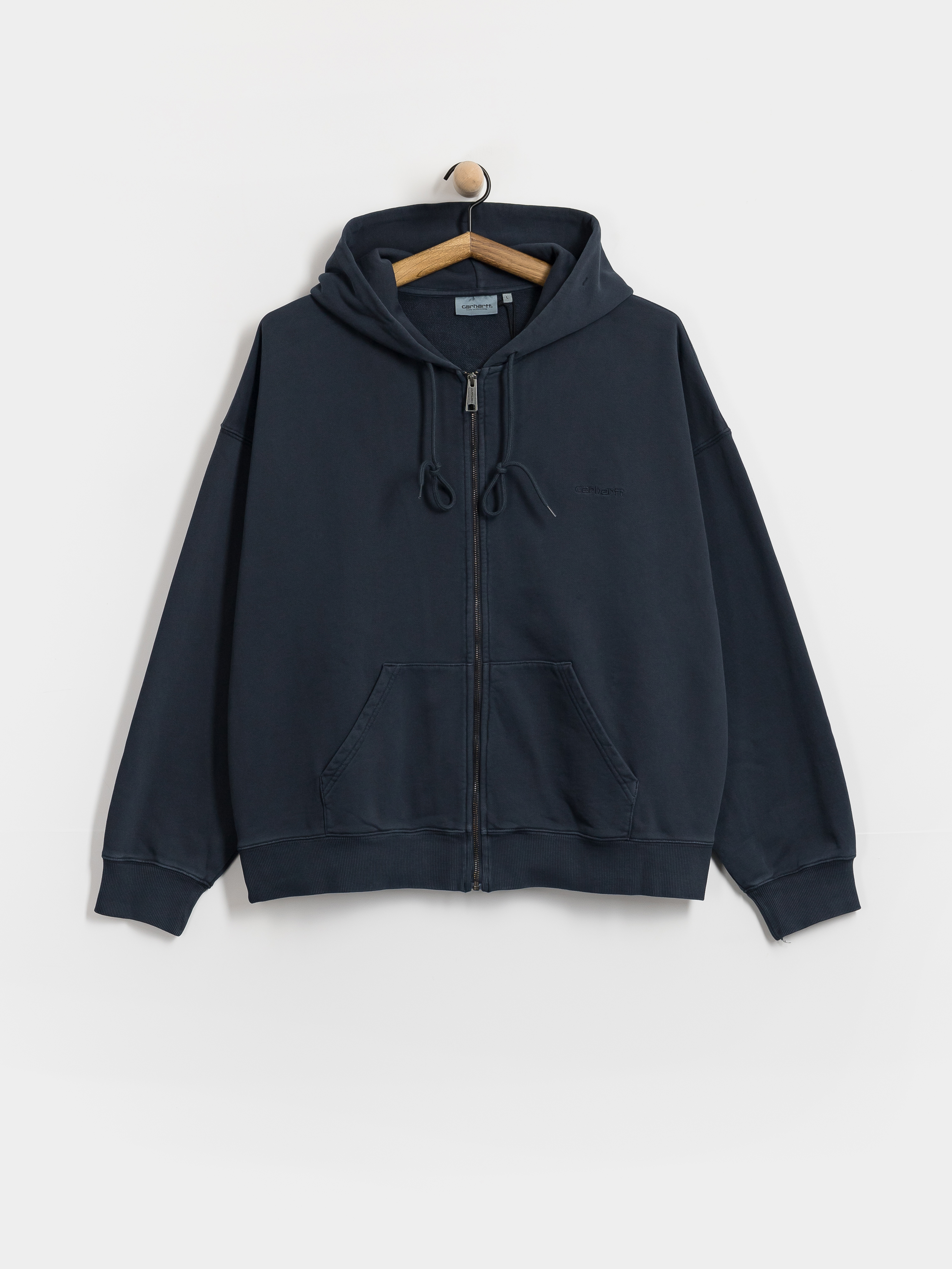 Bluza z kapturem Carhartt WIP Benton ZHD (carbon)