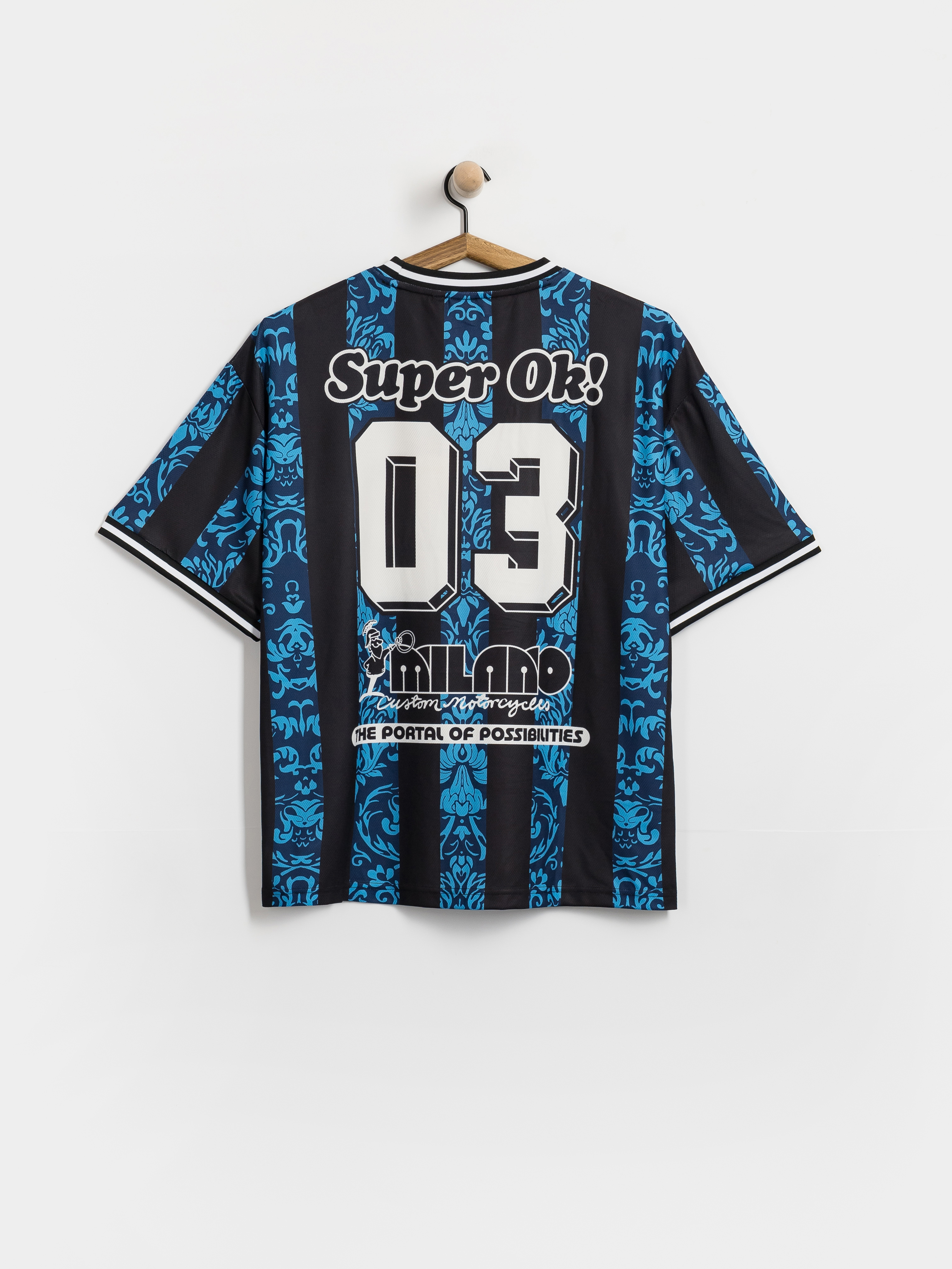 T-shirt Deus Ex Machina Nouveau Moto (pageant blue)