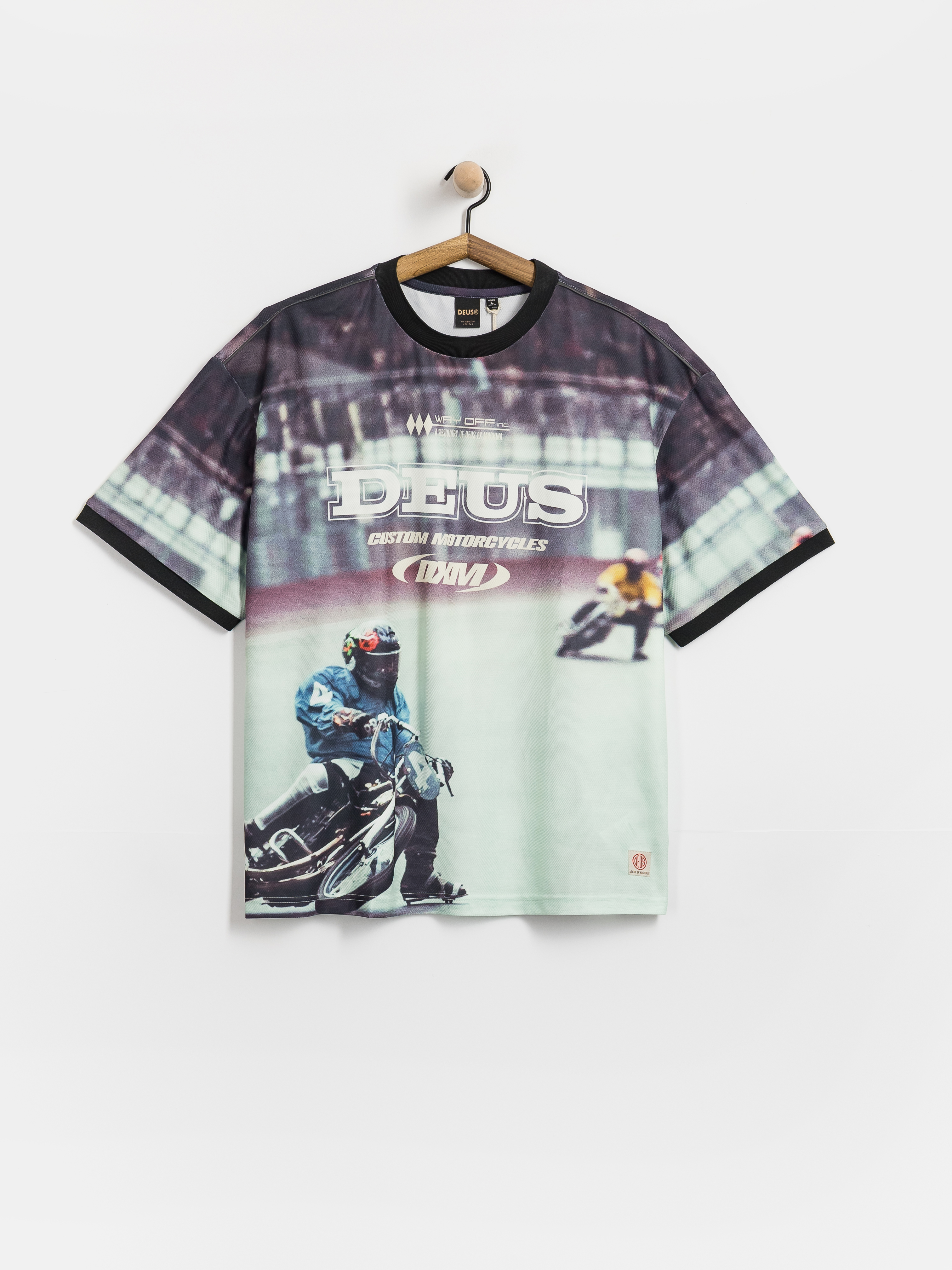 T-shirt Deus Ex Machina Enduro Photo Ss Jersey (brown)