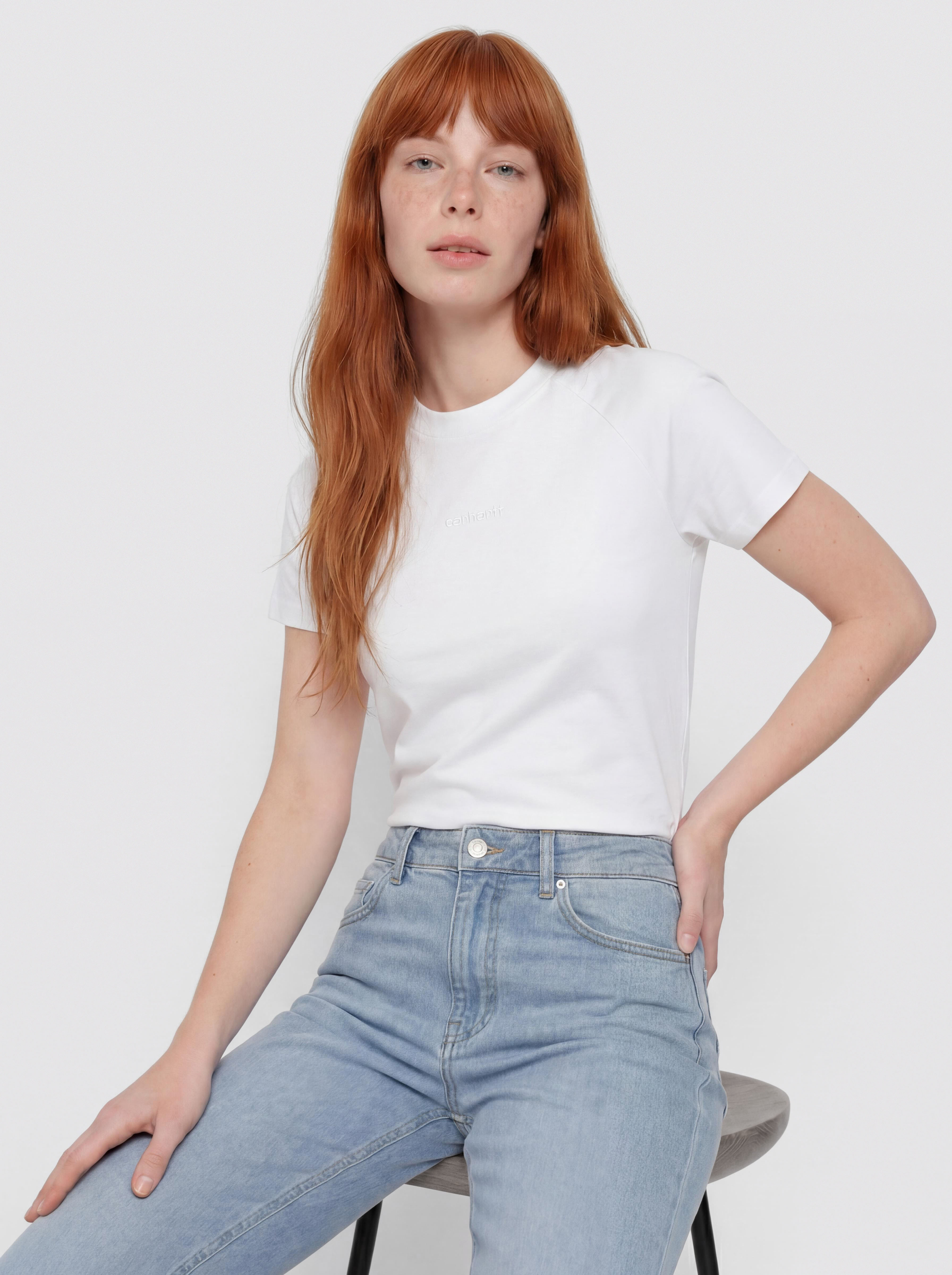 T-shirt Carhartt WIP Roy Wmn (white)