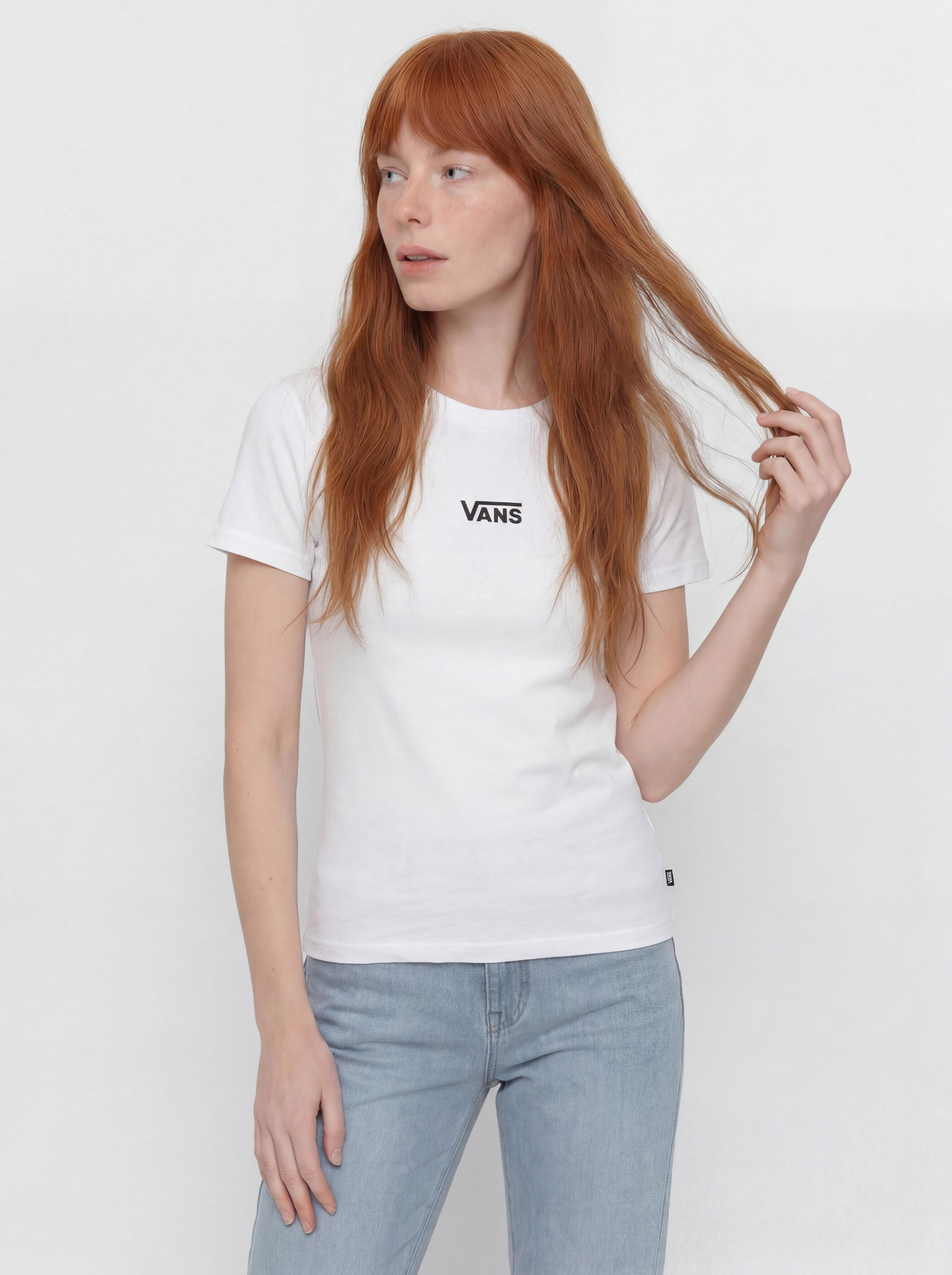 T-shirt Vans Flying V Oversized Wmn (flying v white)