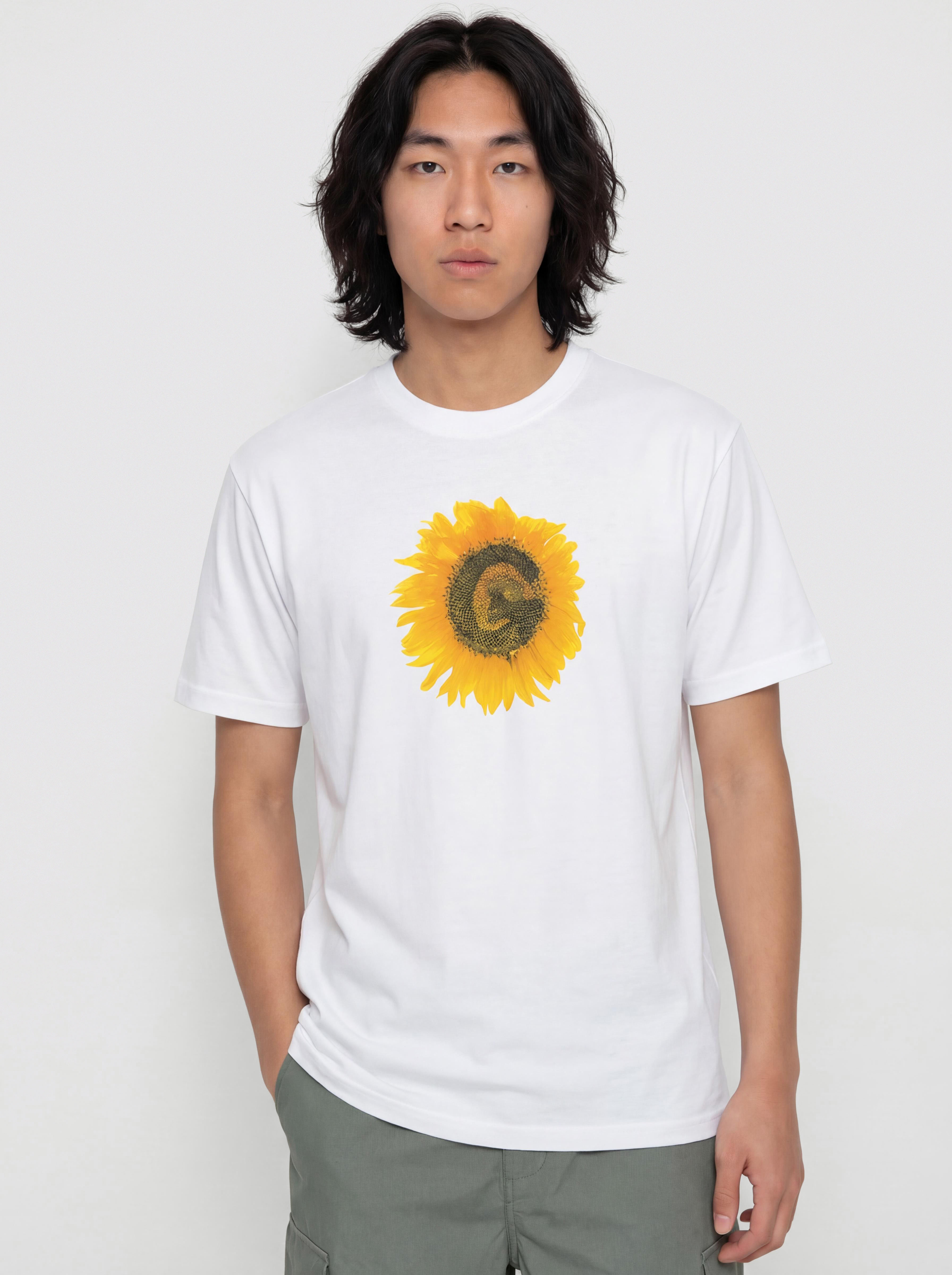 T-shirt Gramicci G-Flower (white)