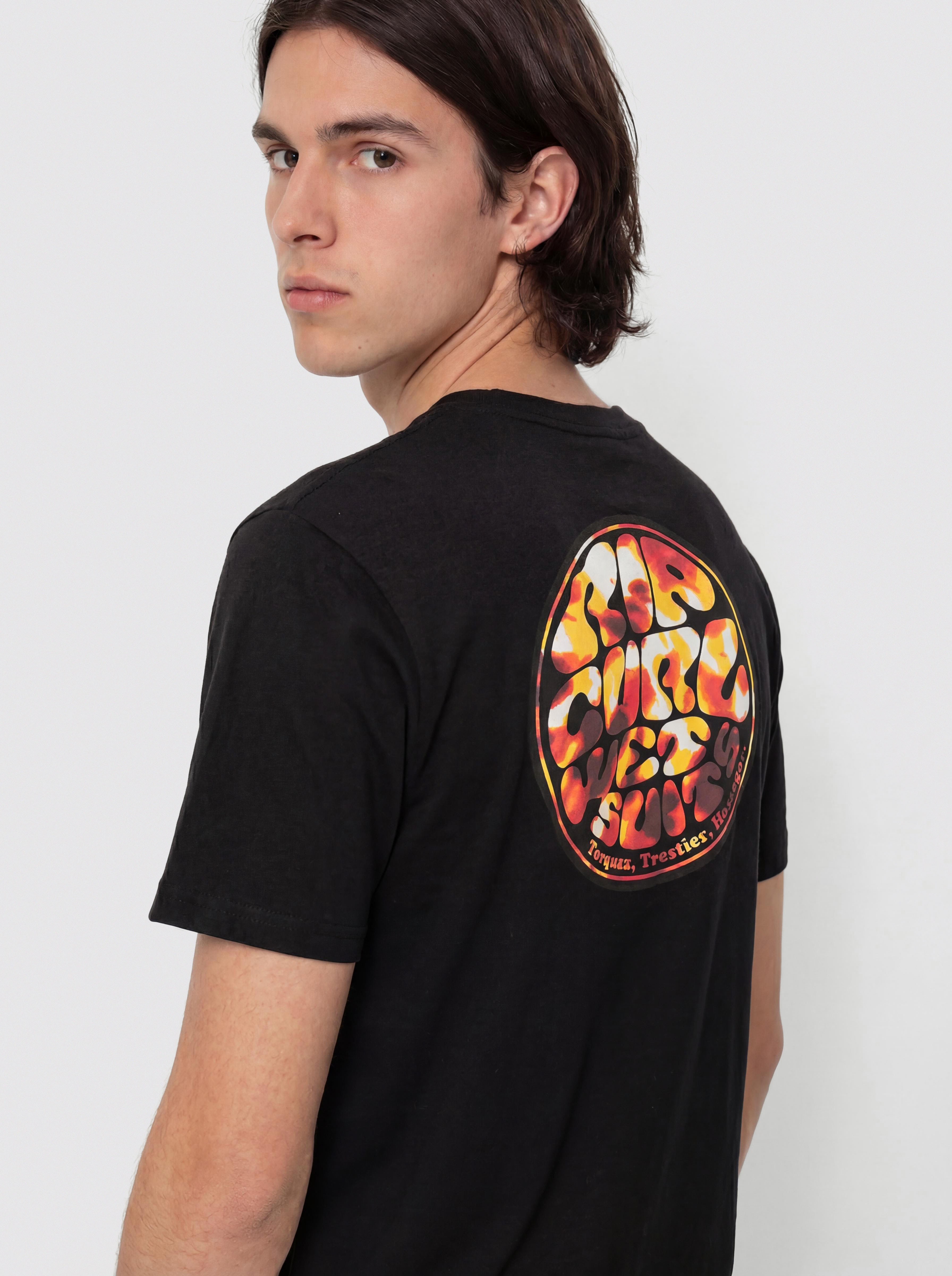 T-shirt Rip Curl Wettie Passage Icon (black)