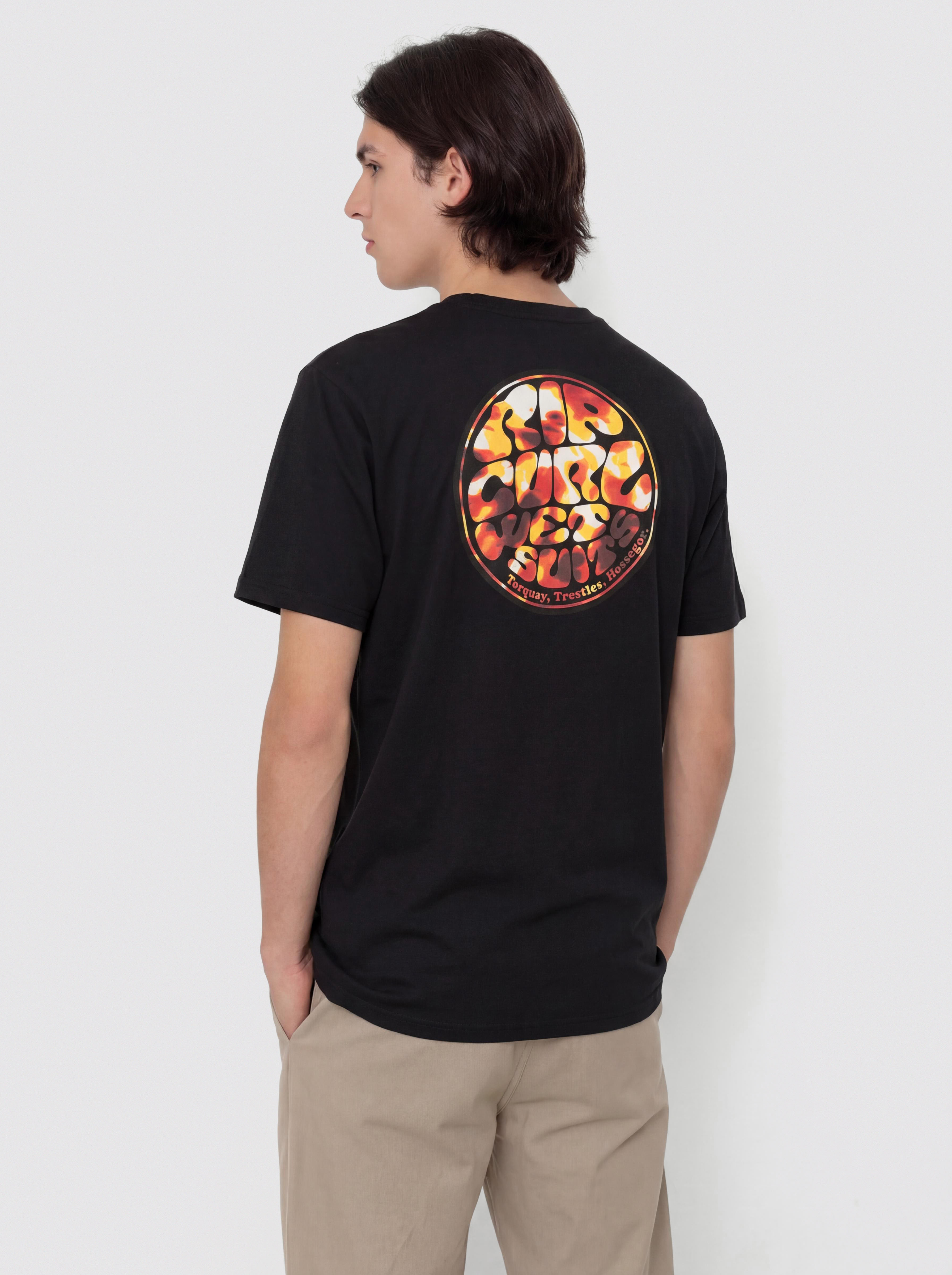 T-shirt Rip Curl Wettie Passage Icon (black)