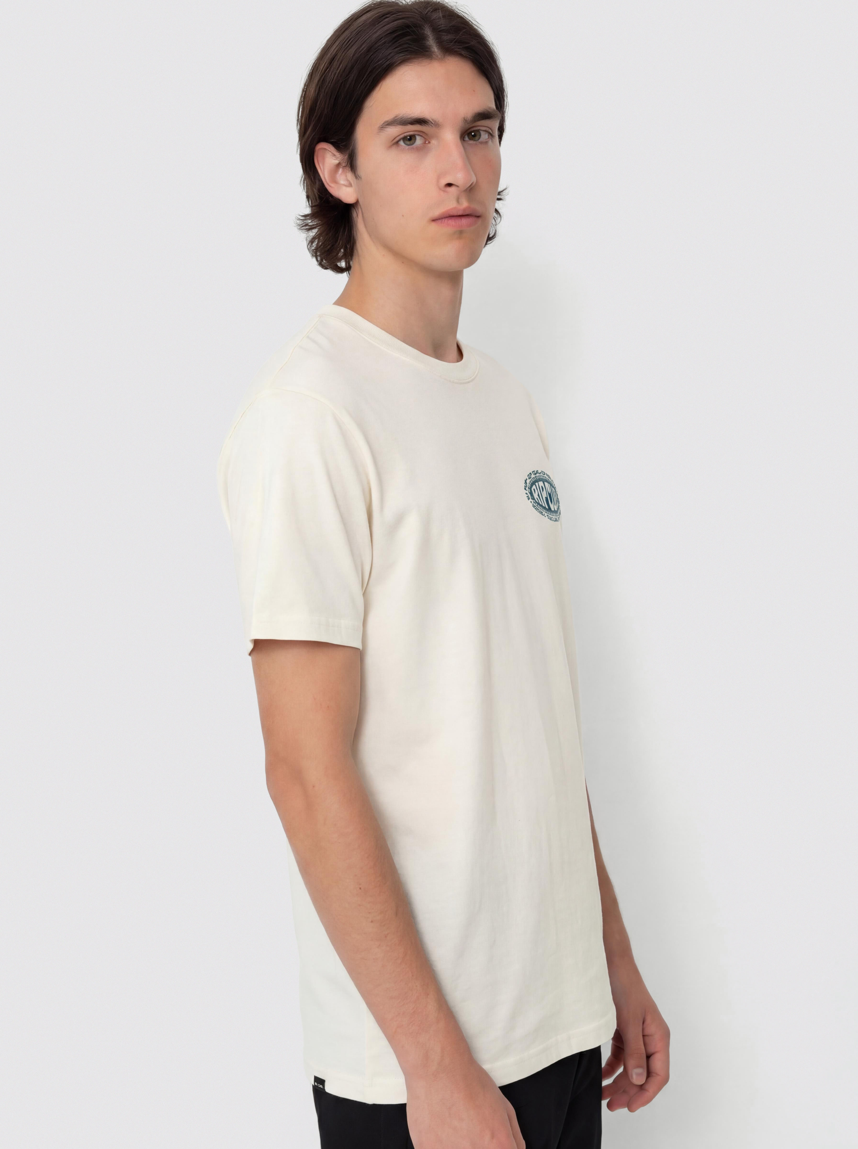 T-shirt Rip Curl Raw Energy De Oval (bone)
